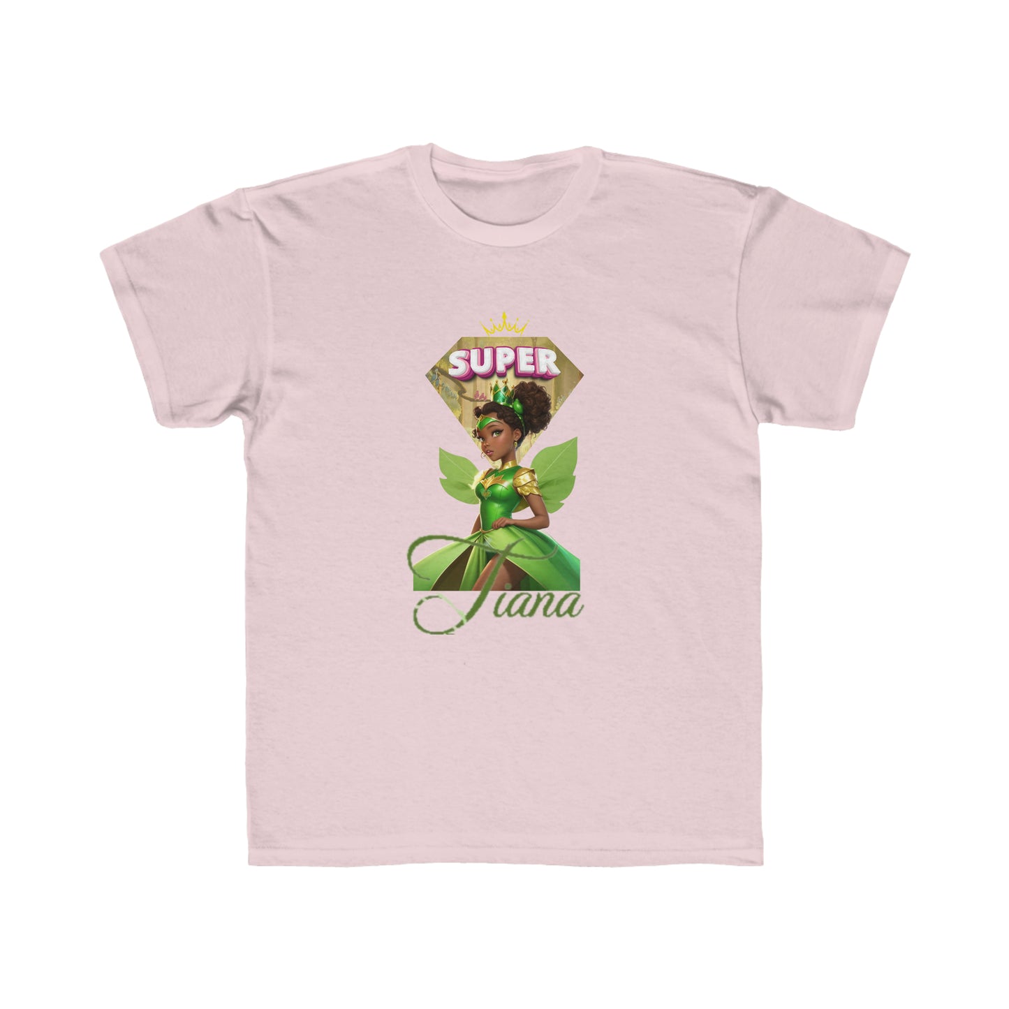 Camiseta de corte regular para niños - Princesas Heroína Tiana