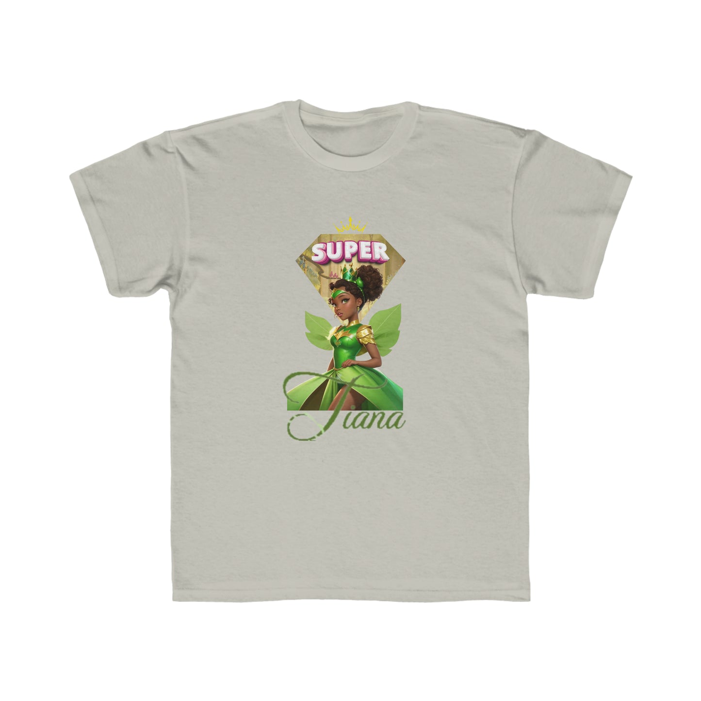 Camiseta de corte regular para niños - Princesas Heroína Tiana