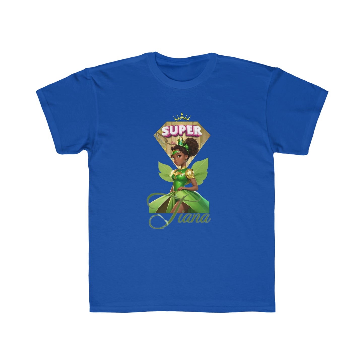 Camiseta de corte regular para niños - Princesas Heroína Tiana