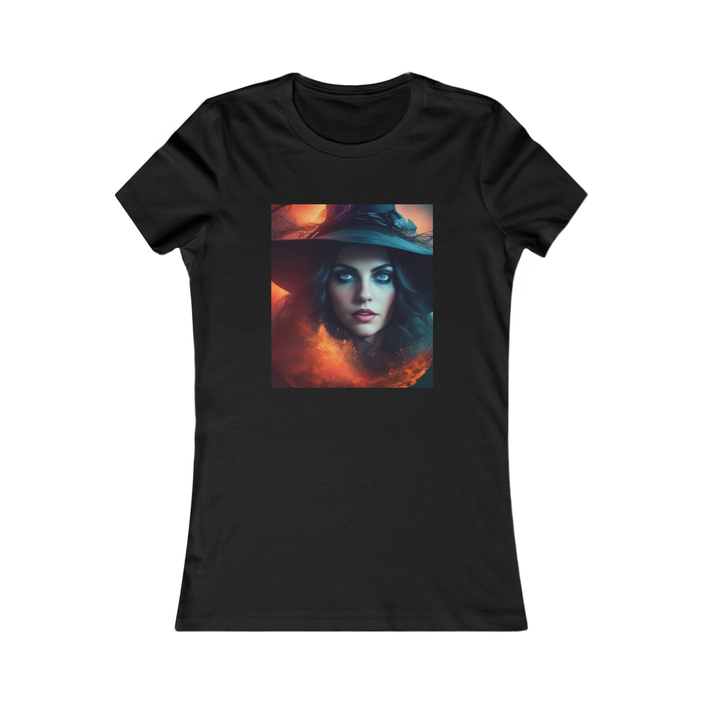 Camiseta favorita de las mujeres - Halloween Witch AI - 07