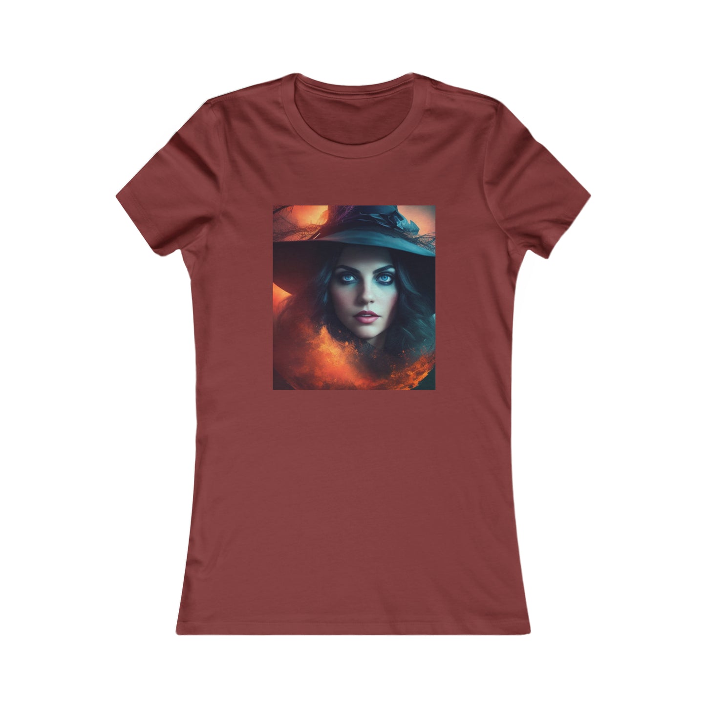 Camiseta favorita de las mujeres - Halloween Witch AI - 07