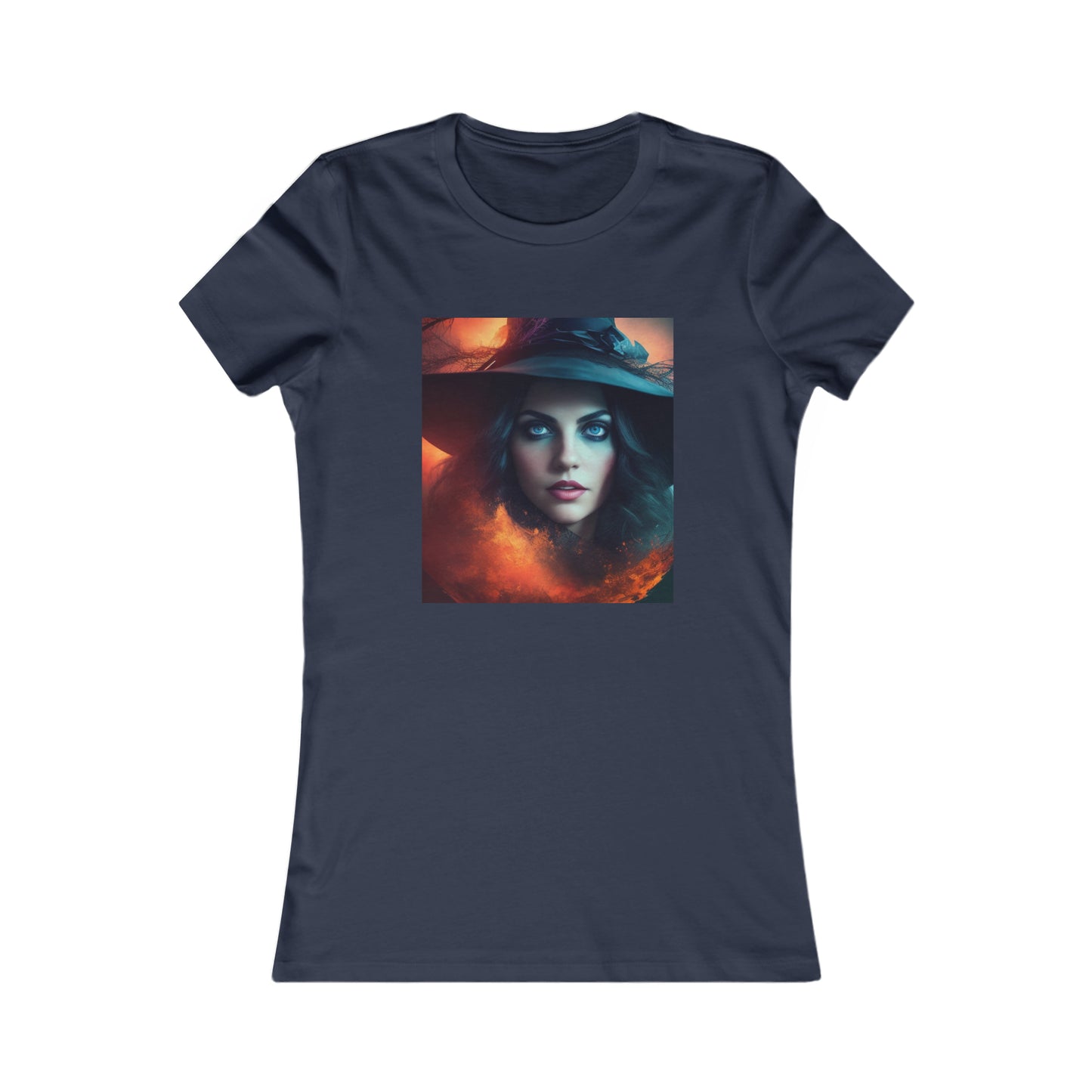 Camiseta favorita de las mujeres - Halloween Witch AI - 07