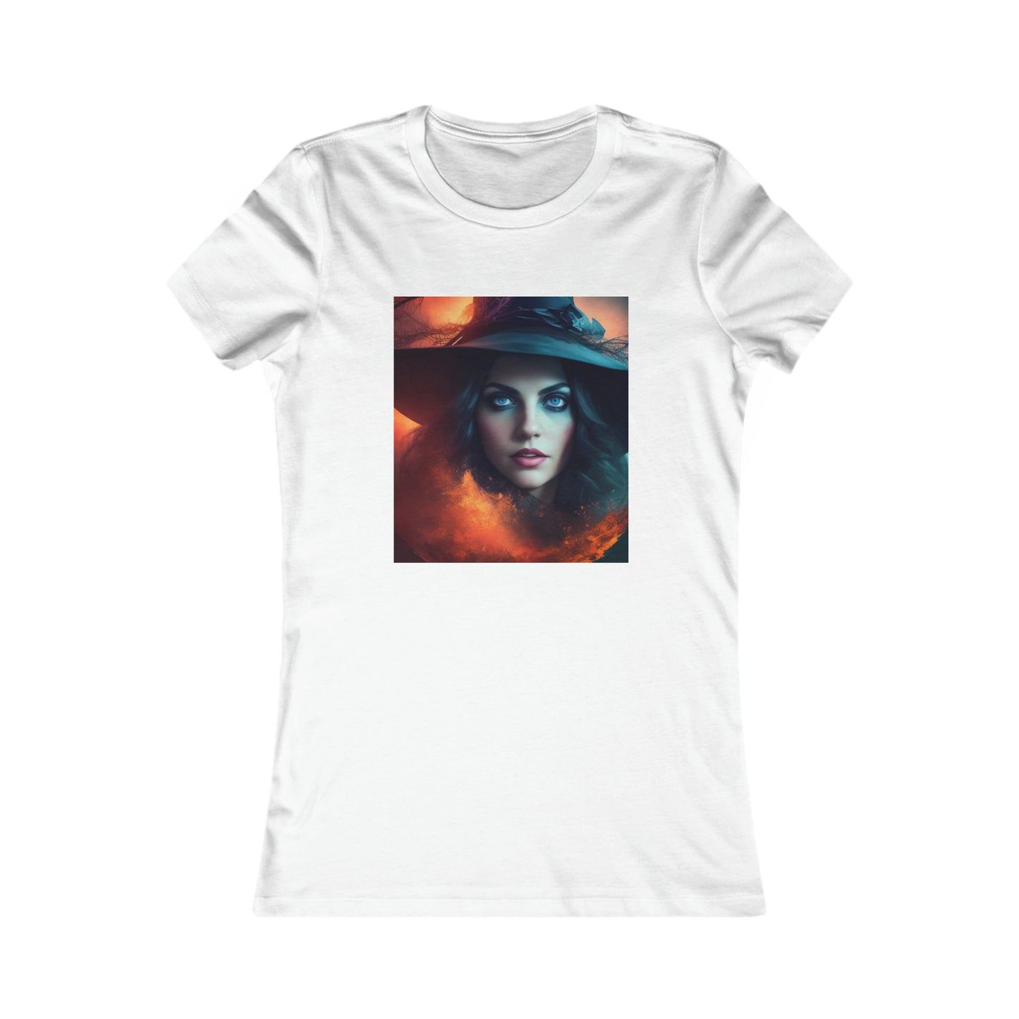 Camiseta favorita de las mujeres - Halloween Witch AI - 07