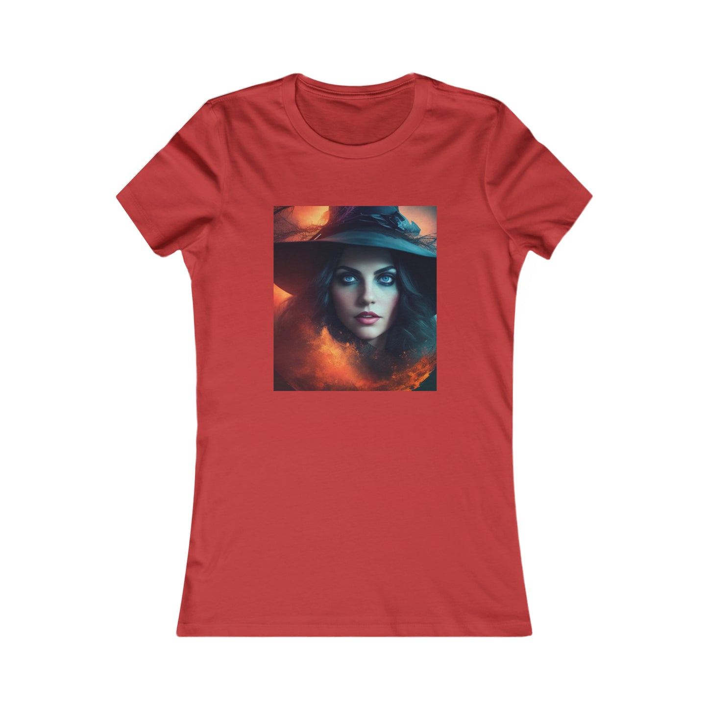 Camiseta favorita de las mujeres - Halloween Witch AI - 07