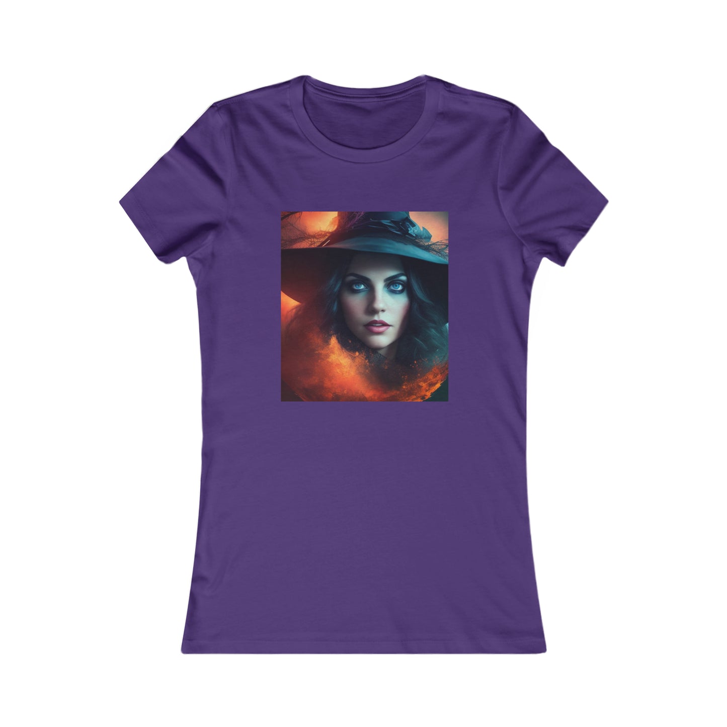 Camiseta favorita de las mujeres - Halloween Witch AI - 07