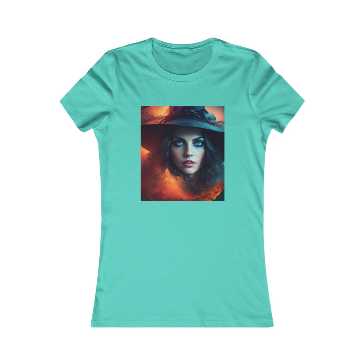 Camiseta favorita de las mujeres - Halloween Witch AI - 07