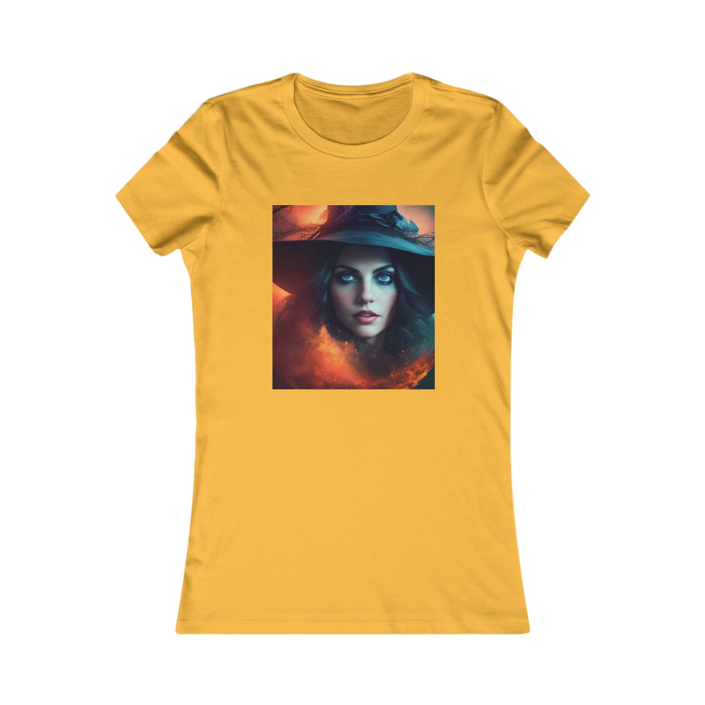 Camiseta favorita de las mujeres - Halloween Witch AI - 07