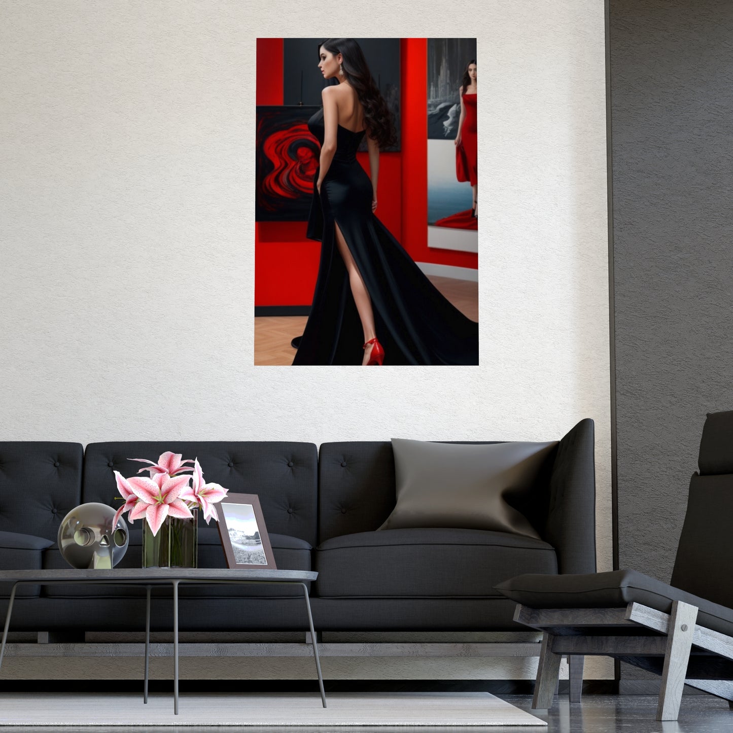 Posters - Elegant woman - Vertical Matte Posters - 01