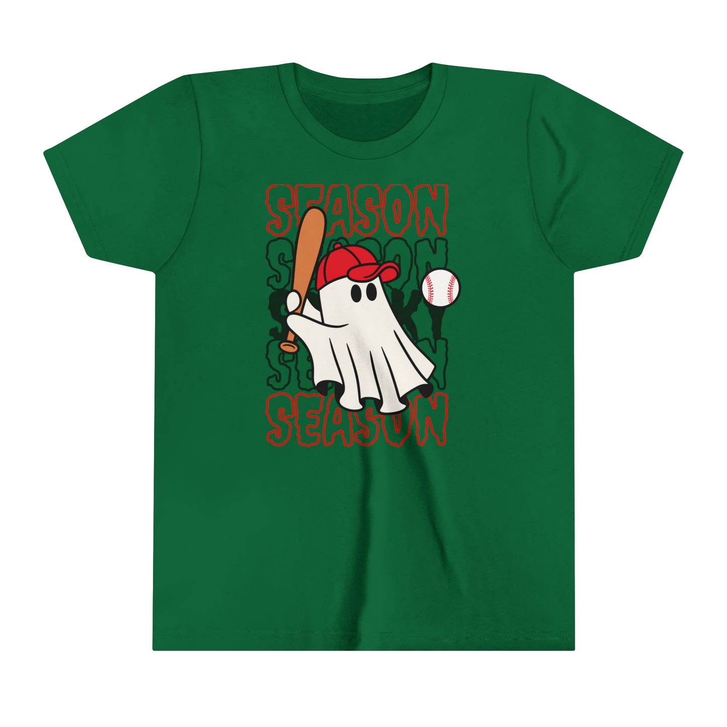 T-shirt à manches courtes pour jeunes - Halloween - Petit Fantôme - 19