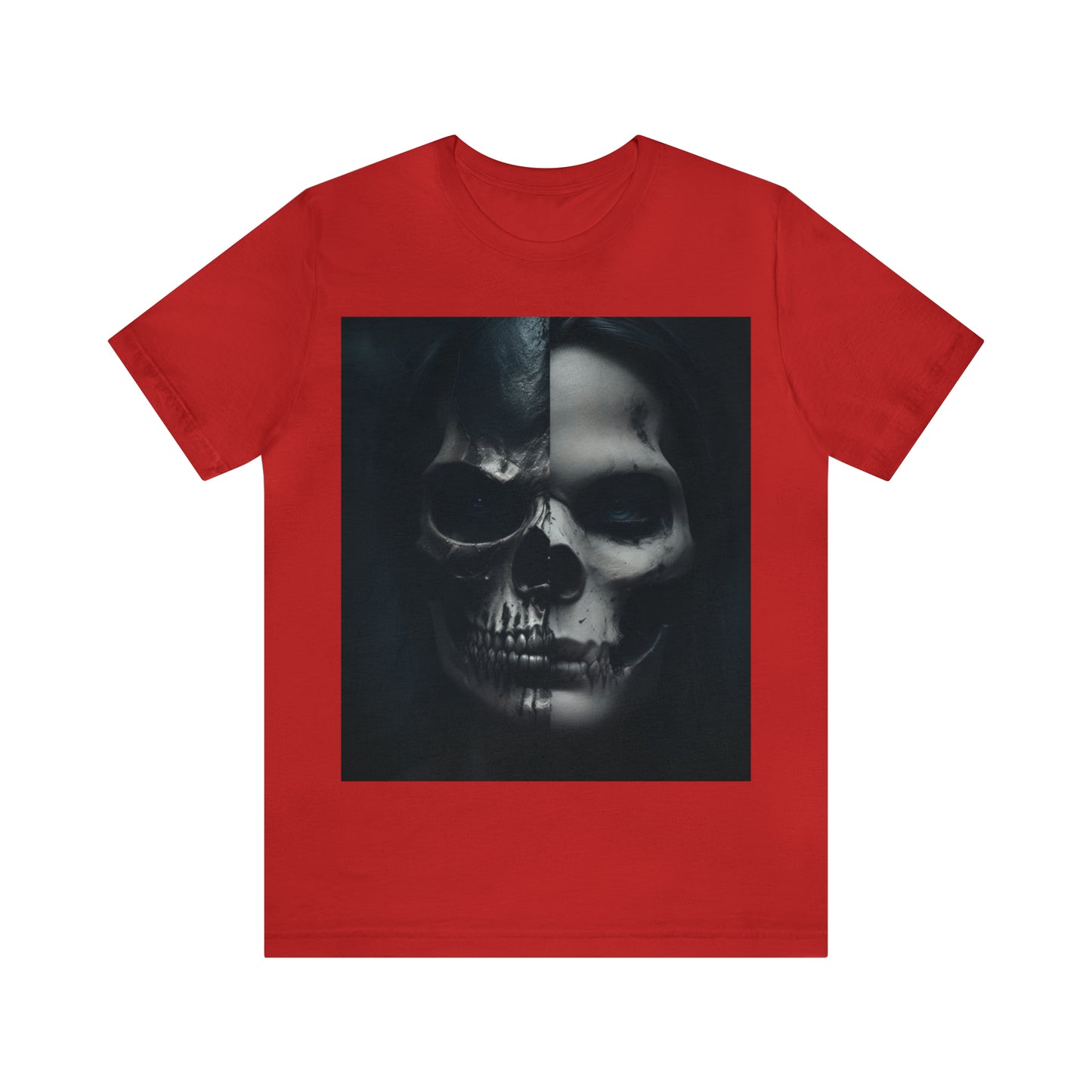 Camiseta de manga corta Unisex Jersey - Halloween Witch man AI - 04