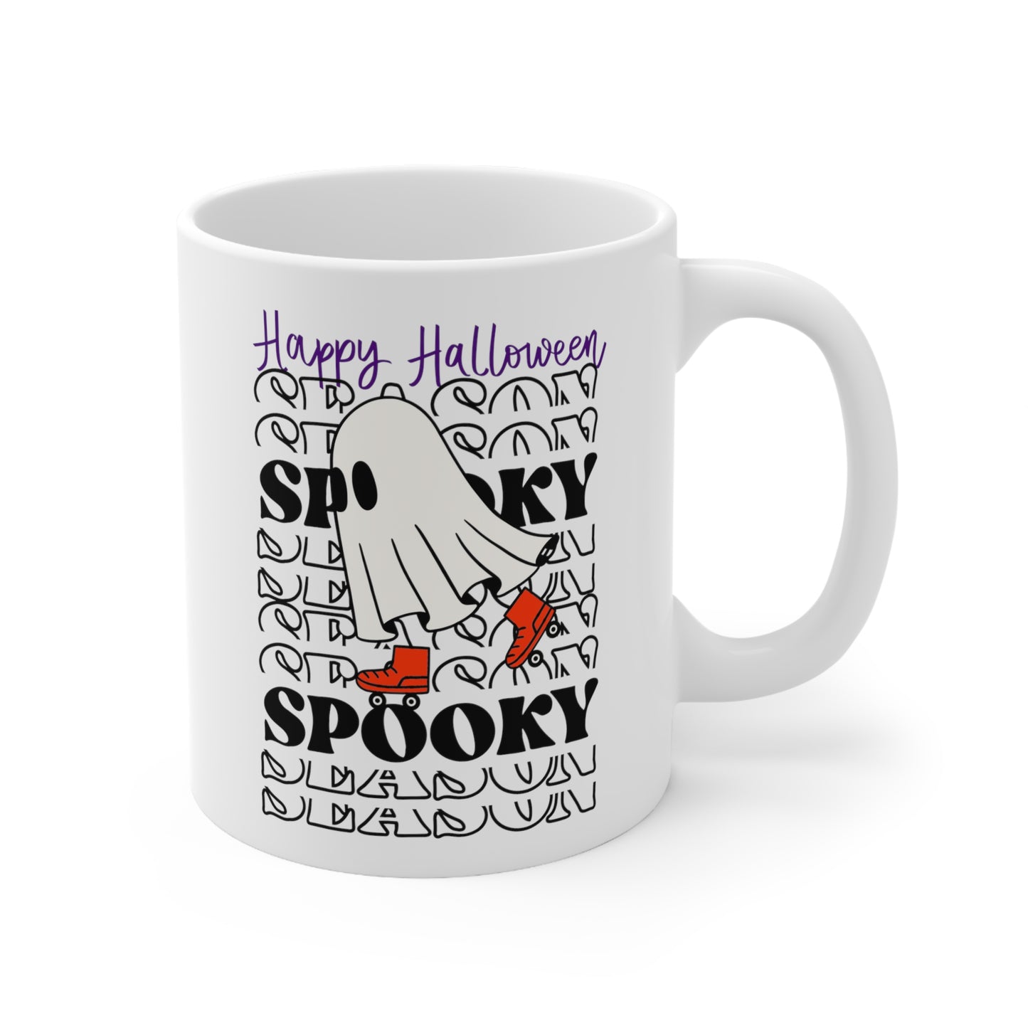 Mug en céramique 11oz - Halloween - Petit Fantôme - 10