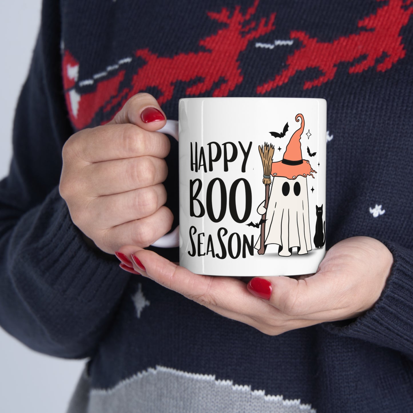 Taza de Cerámica 11oz - Halloween - Pequeño Fantasma - 22