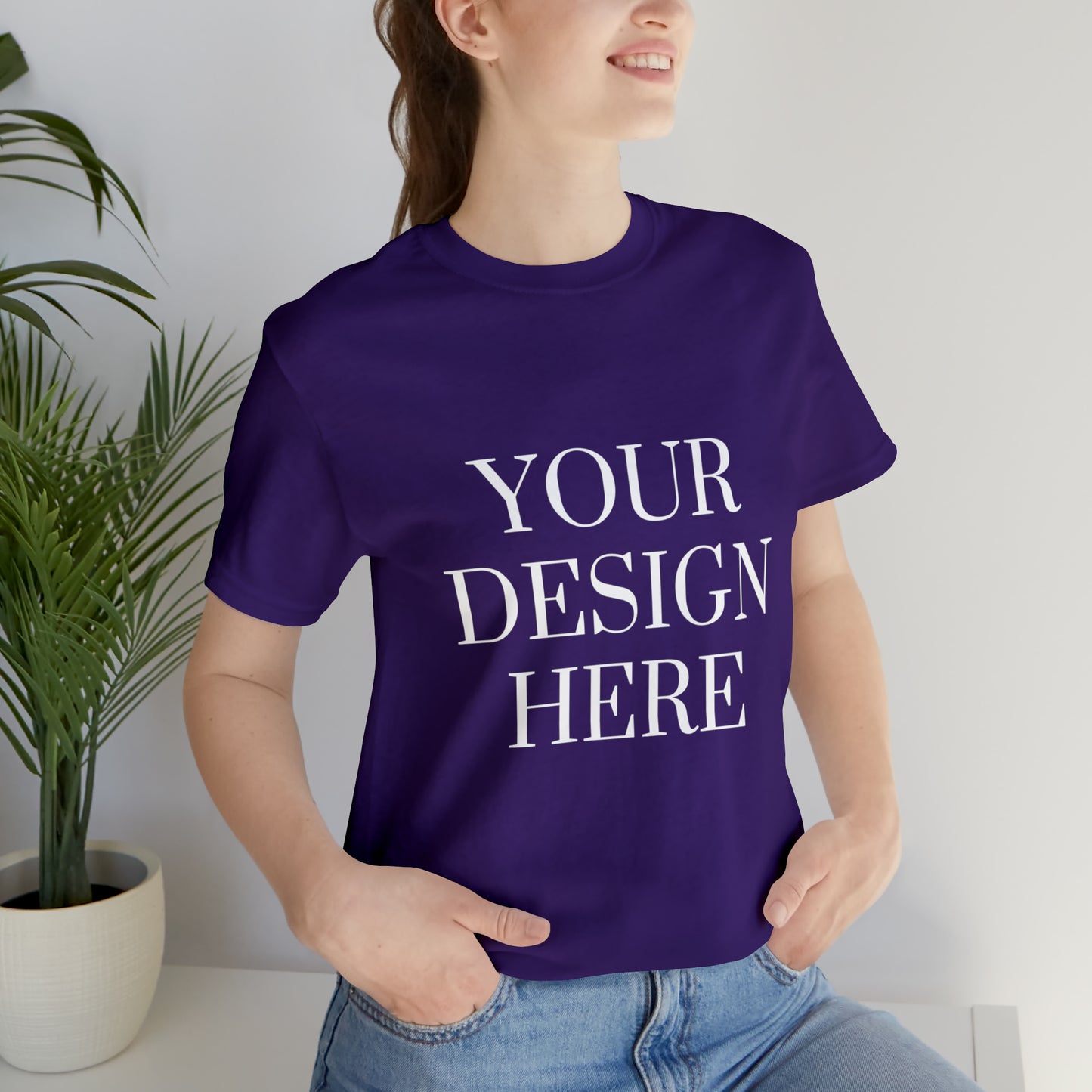 Camiseta de manga corta unisex Jersey - Personalizada - Tu diseño aquí - 02