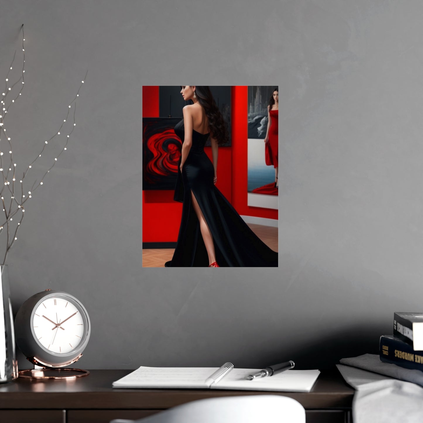 Posters - Elegant woman - Vertical Matte Posters - 01