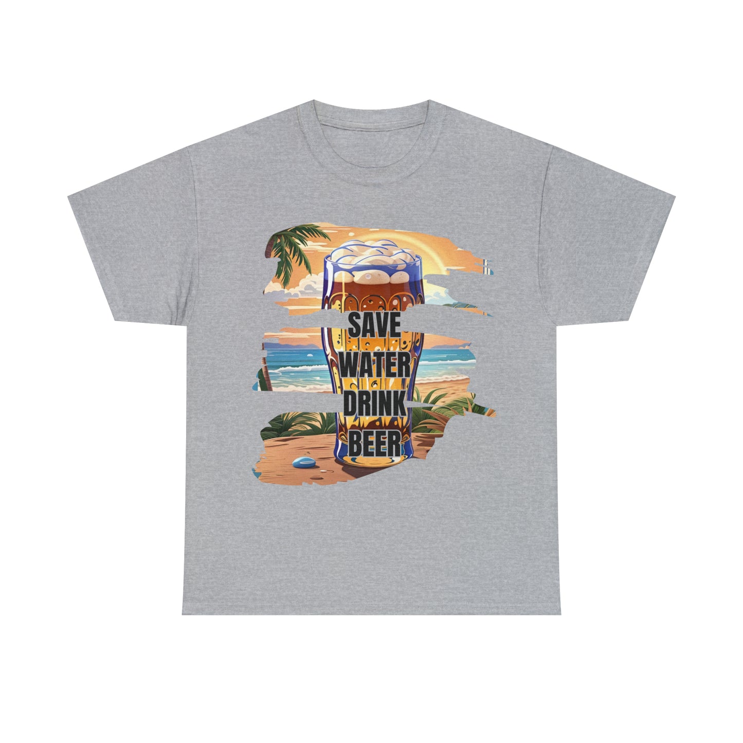 Camiseta unisex de algodón pesado - Vaso de cerveza