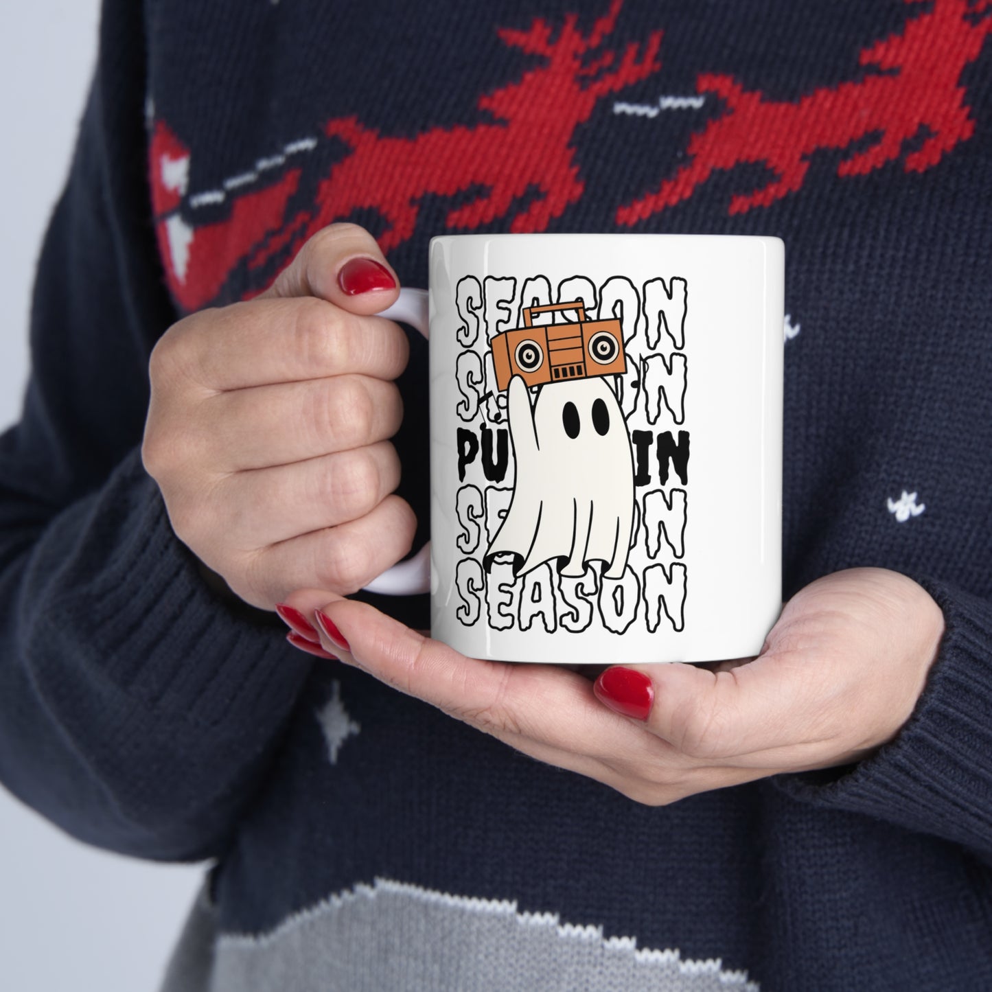 Mug en céramique 11oz - Halloween - Petit Fantôme - 15