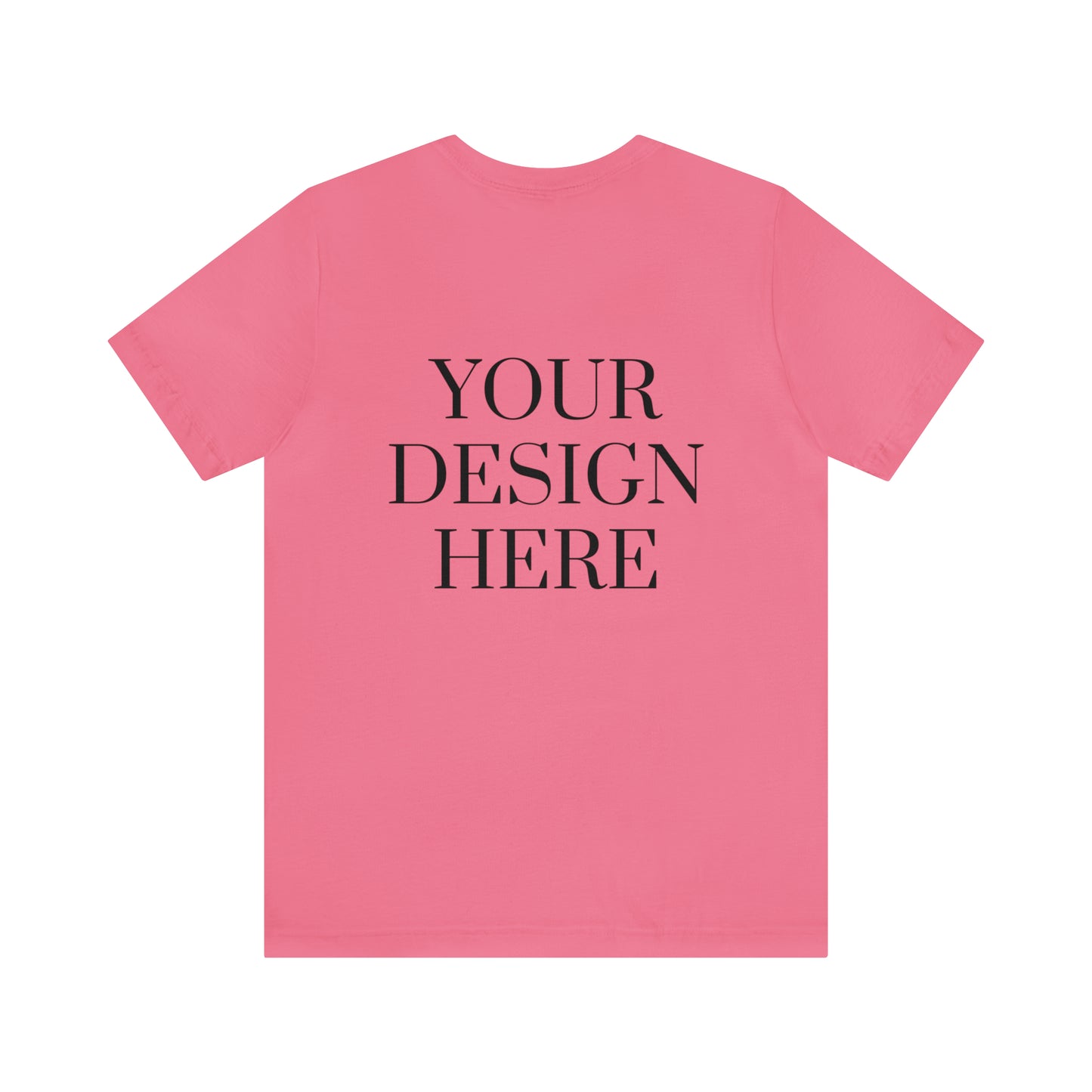 Camiseta de manga corta unisex Jersey - Personalizada - Tu diseño aquí - 01