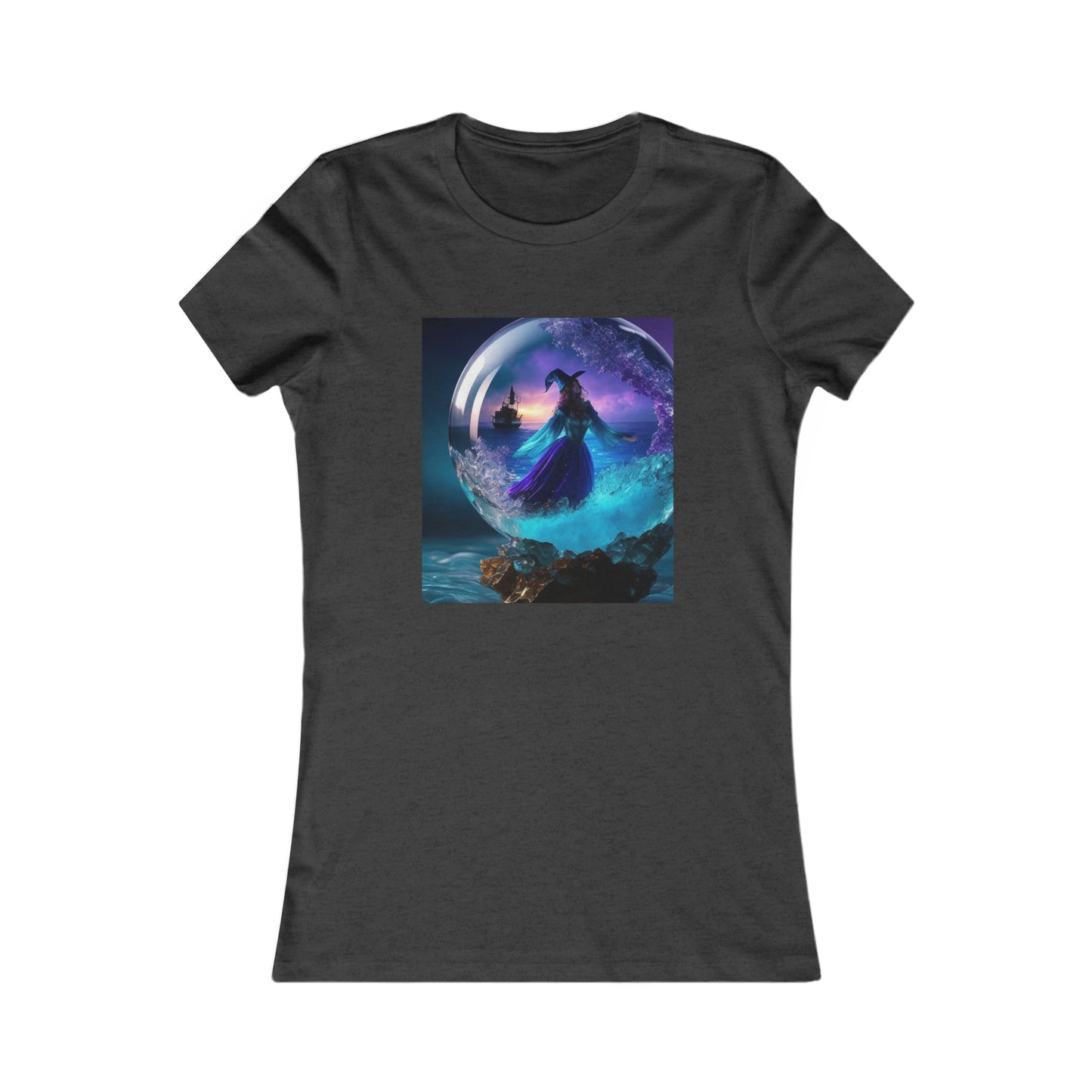 Camiseta favorita de las mujeres - Halloween Witch AI - 01