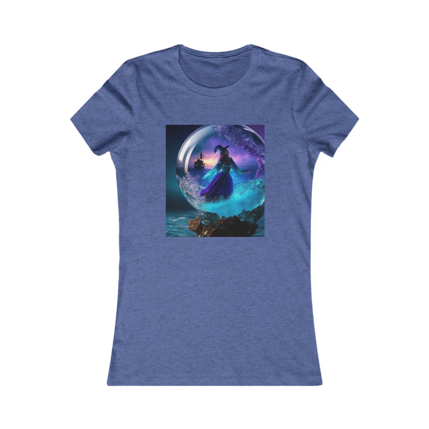 Camiseta favorita de las mujeres - Halloween Witch AI - 01