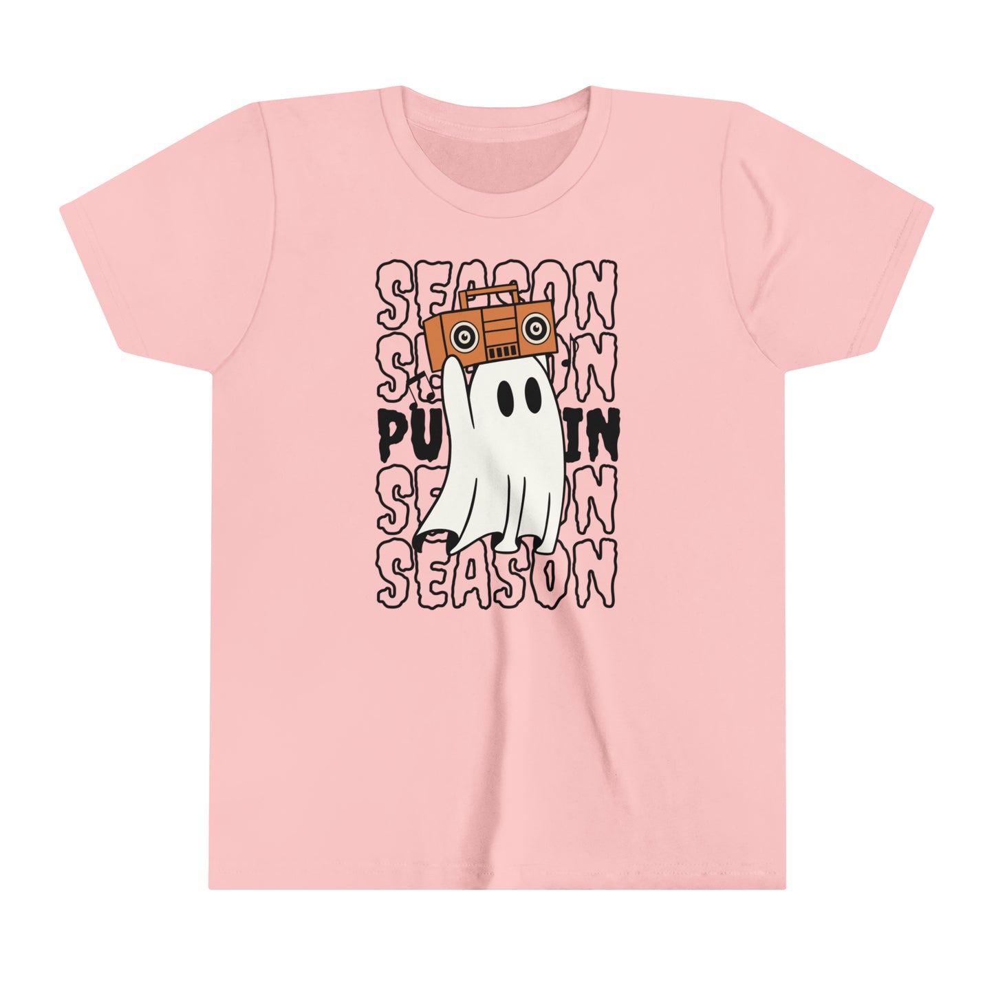 T-shirt à manches courtes pour jeunes - Halloween - Petit Fantôme - 15