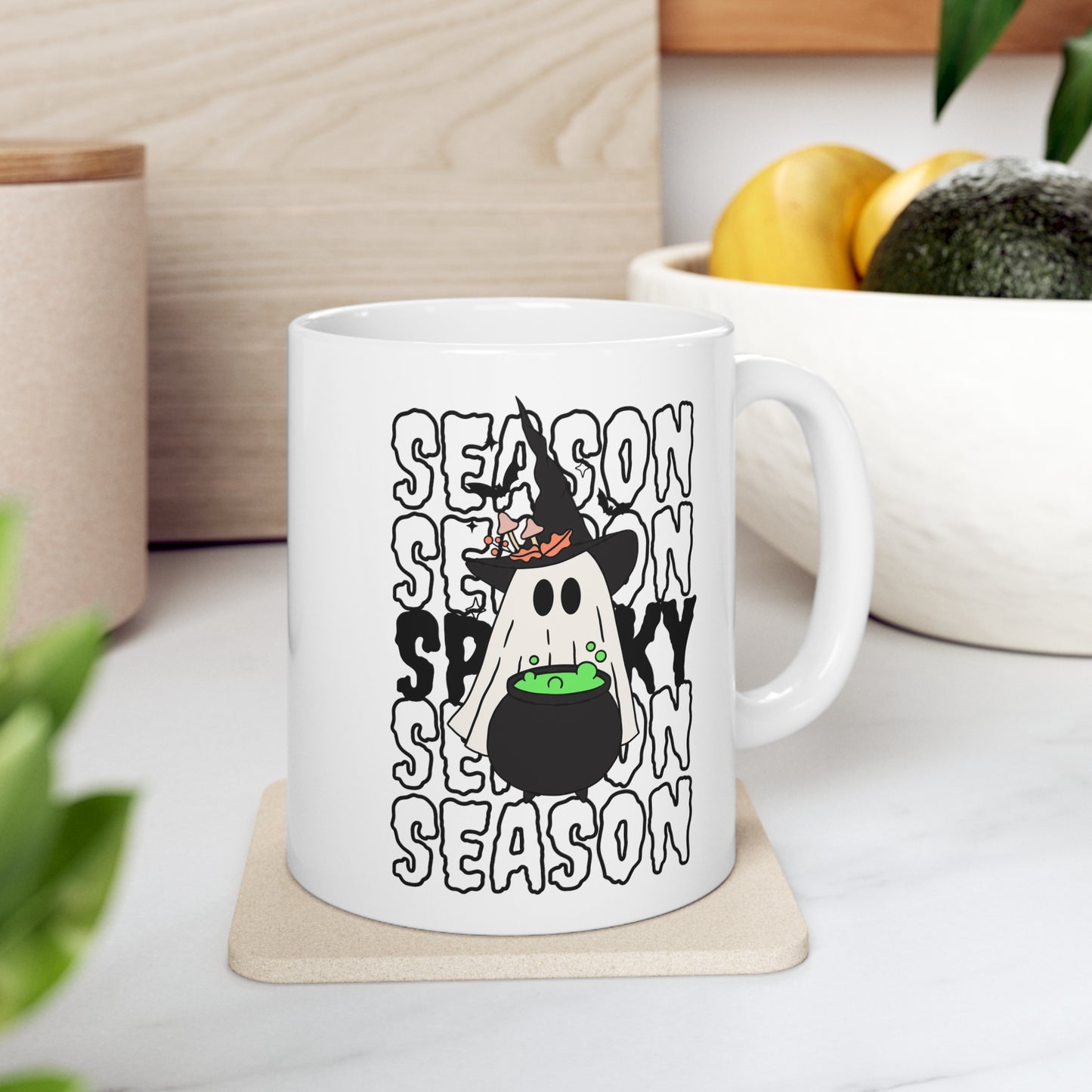 Mug en céramique 11oz - Halloween - Petit Fantôme - 14
