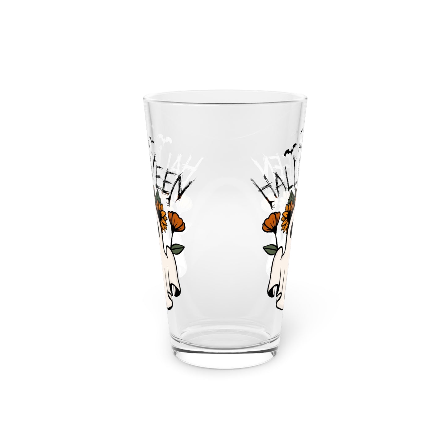 Verre à pinte, 16oz - Halloween - Petit Fantôme - 03