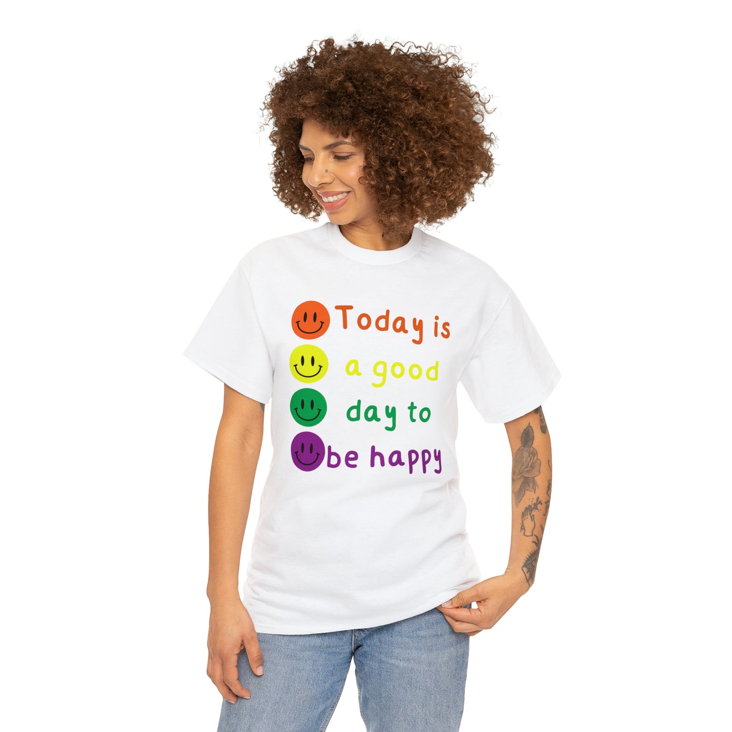 Camiseta unisex de algodón pesado - Amor y libertad - 07