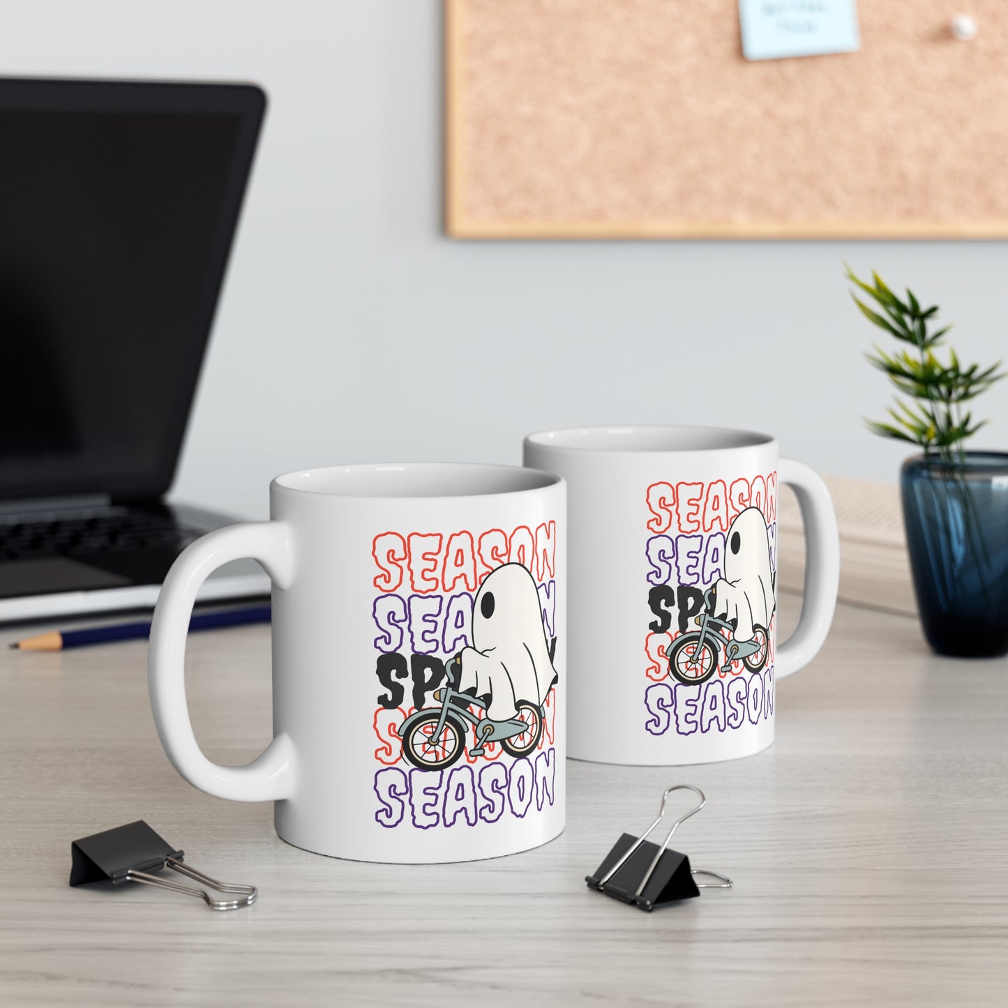 Mug en céramique 11oz - Halloween - Petit Fantôme - 18