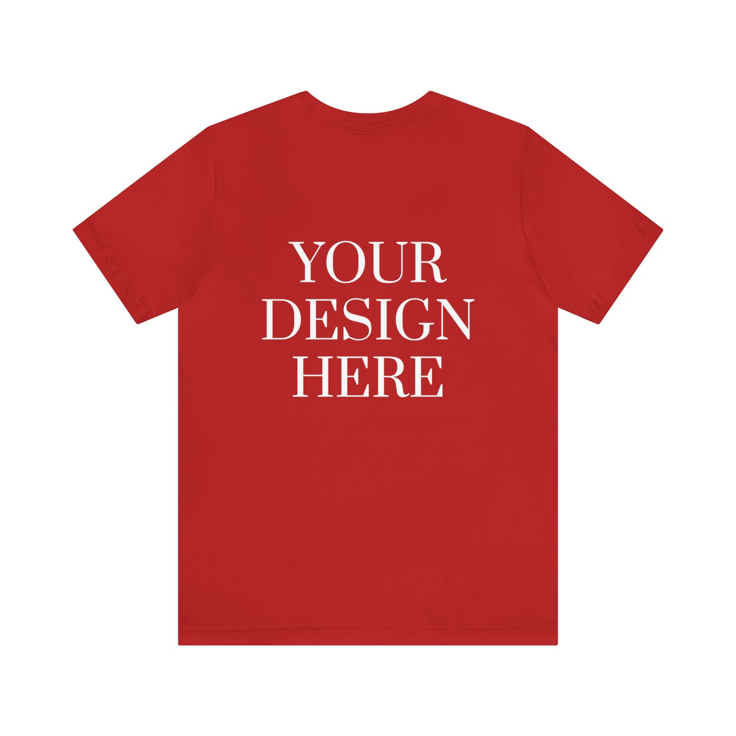 Camiseta de manga corta unisex Jersey - Personalizada - Tu diseño aquí - 02