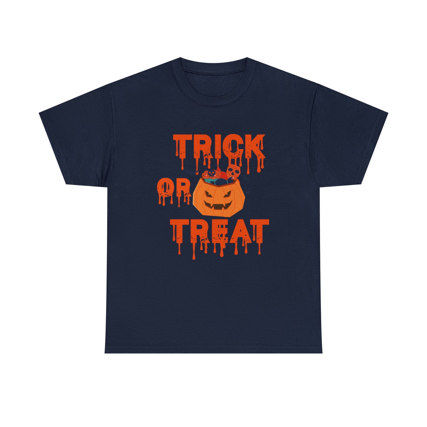 T-shirt unisexe en coton lourd - Halloween - Trick or Treat