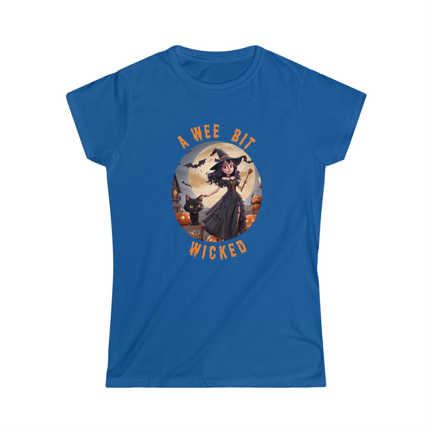 Tee-shirt Softstyle pour femmes - Halloween - Un tout petit peu méchant - 02