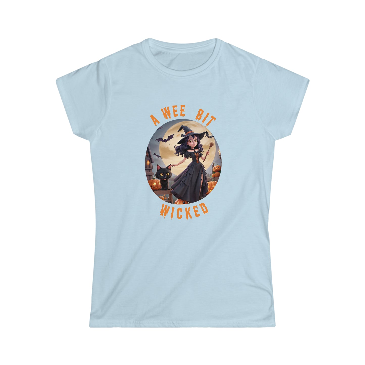 Tee-shirt Softstyle pour femmes - Halloween - Un tout petit peu méchant - 02