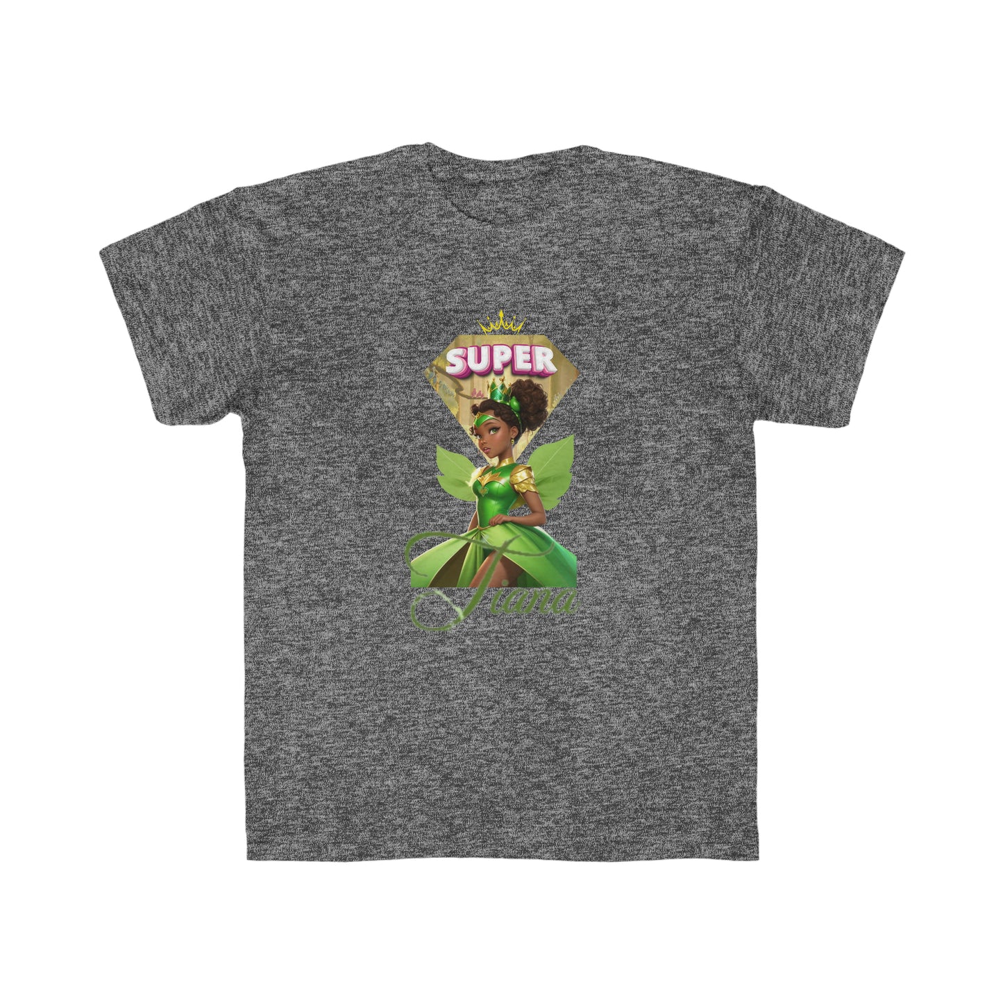 Camiseta de corte regular para niños - Princesas Heroína Tiana