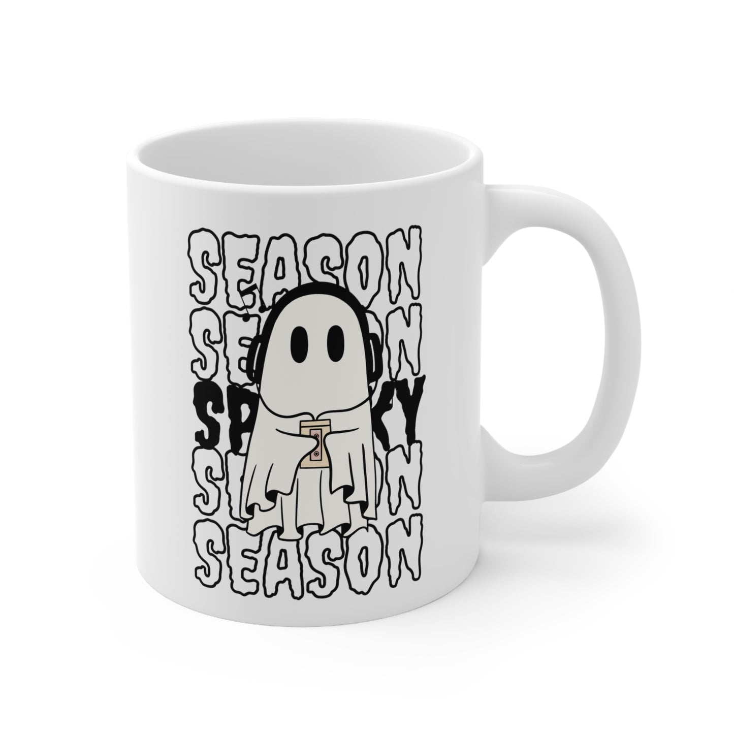 Mug en céramique 11oz - Halloween - Petit Fantôme - 16