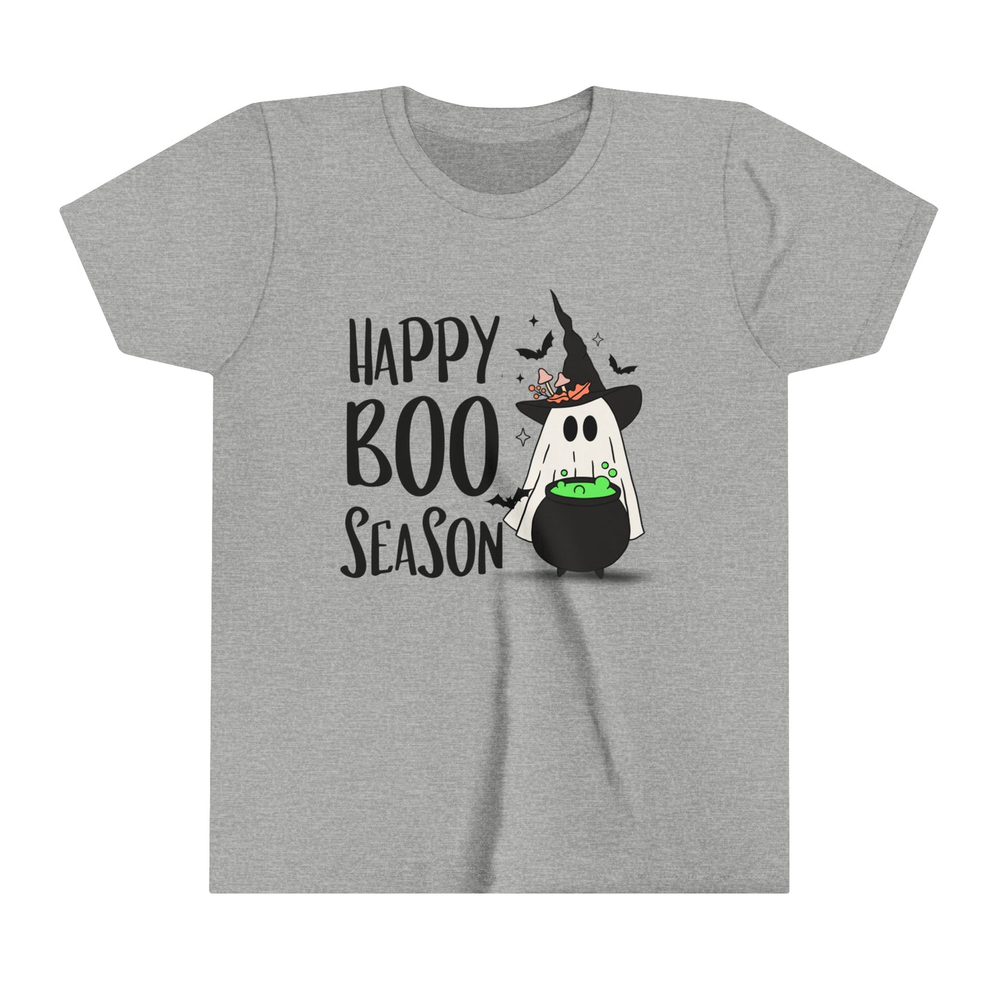 T-shirt à manches courtes pour jeunes - Halloween - Petit Fantôme - 20
