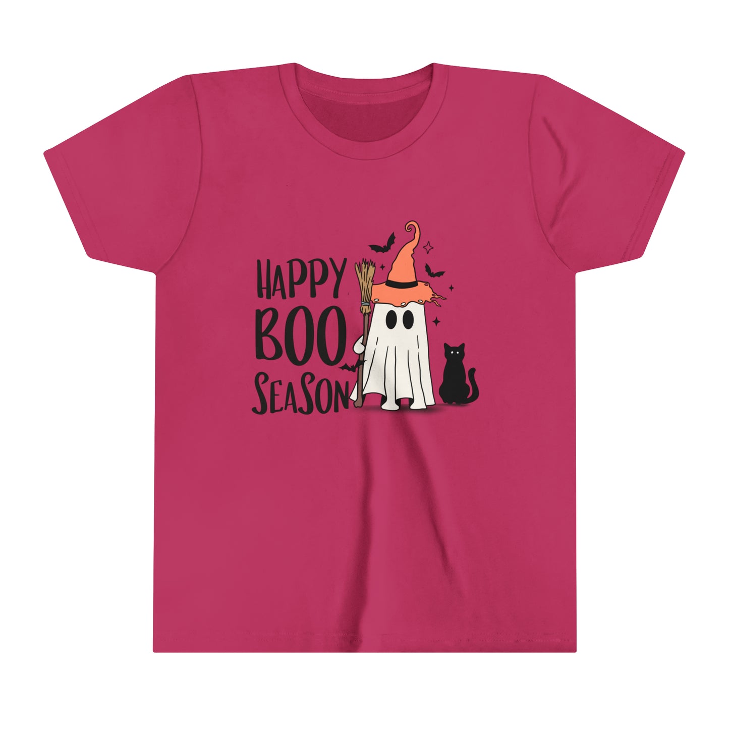 T-shirt à manches courtes pour jeunes - Halloween - Petit Fantôme - 22