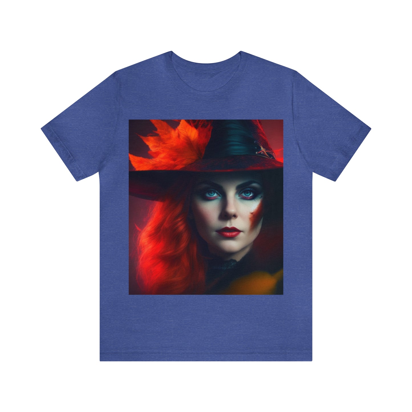 Camiseta de manga corta unisex Jersey - Halloween Witch AI - 03
