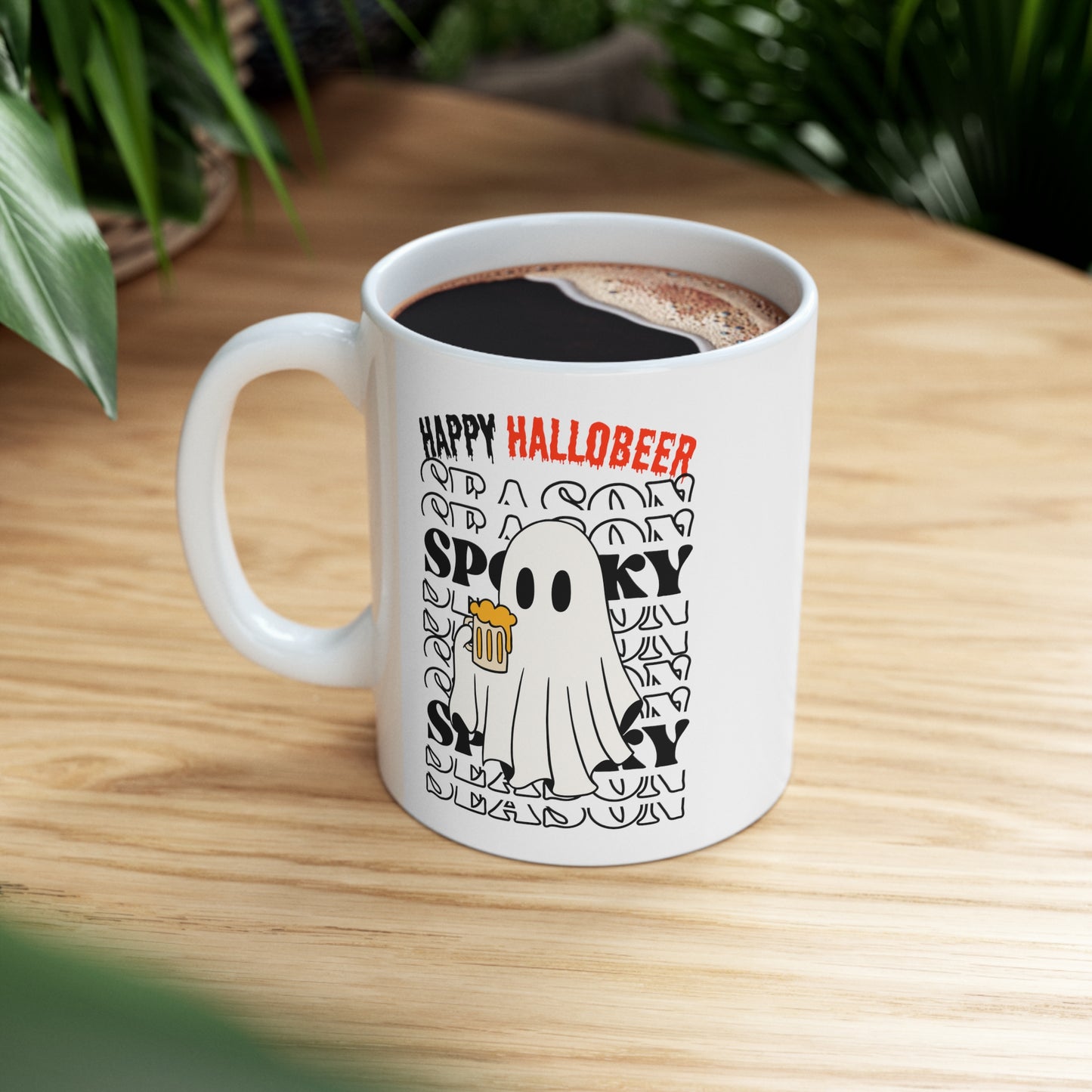 Taza de Cerámica 11oz - Halloween - Pequeño Fantasma - 01