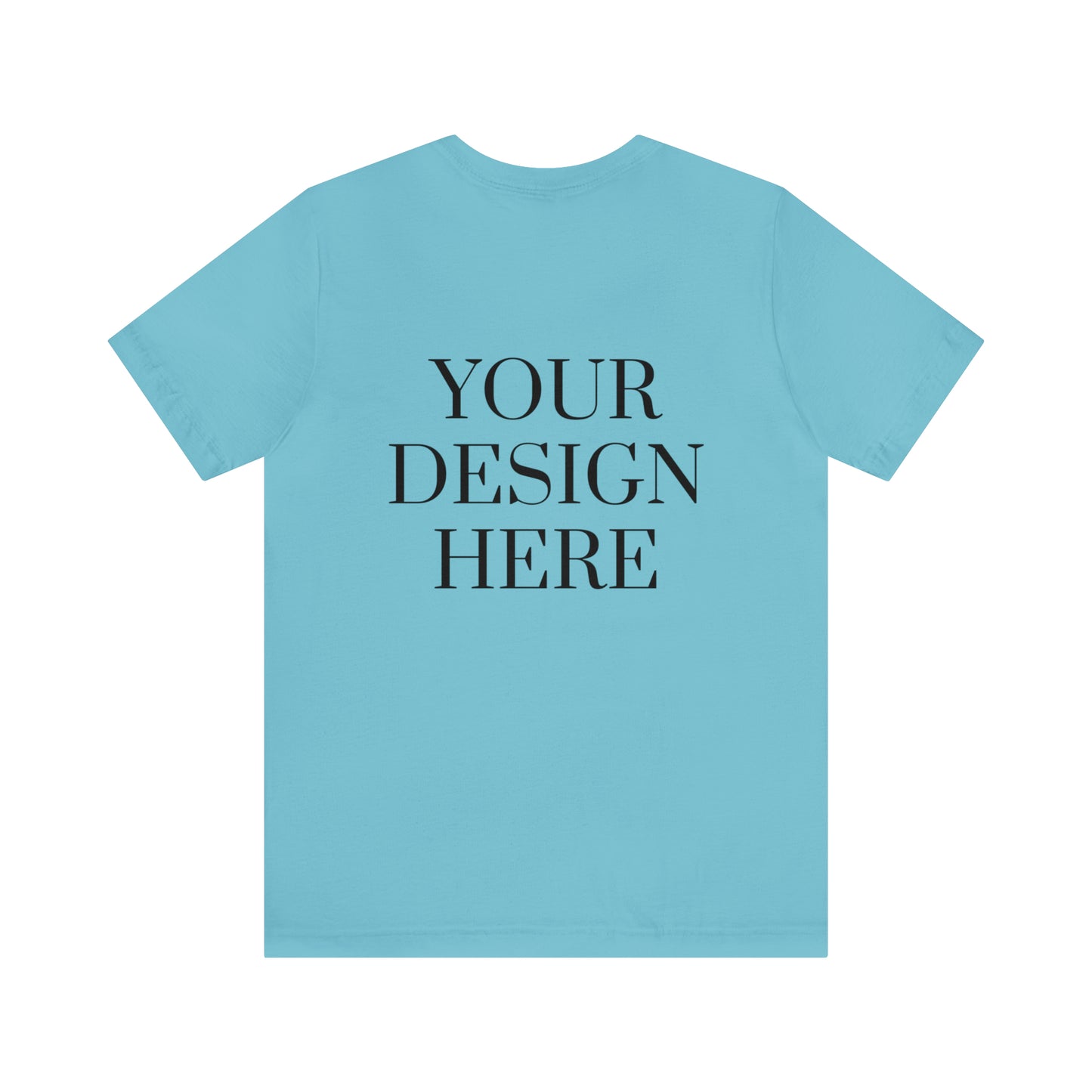 Camiseta de manga corta unisex Jersey - Personalizada - Tu diseño aquí - 01