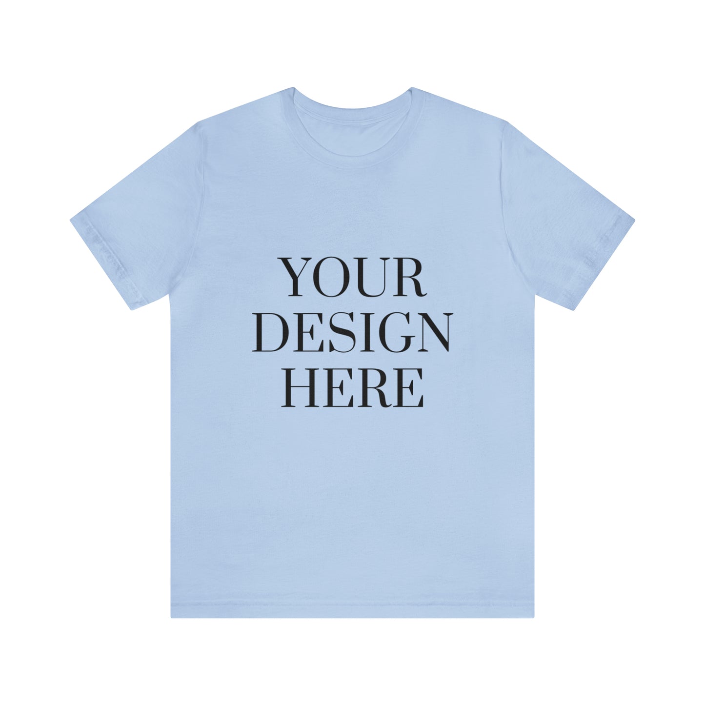Camiseta de manga corta unisex Jersey - Personalizada - Tu diseño aquí - 01