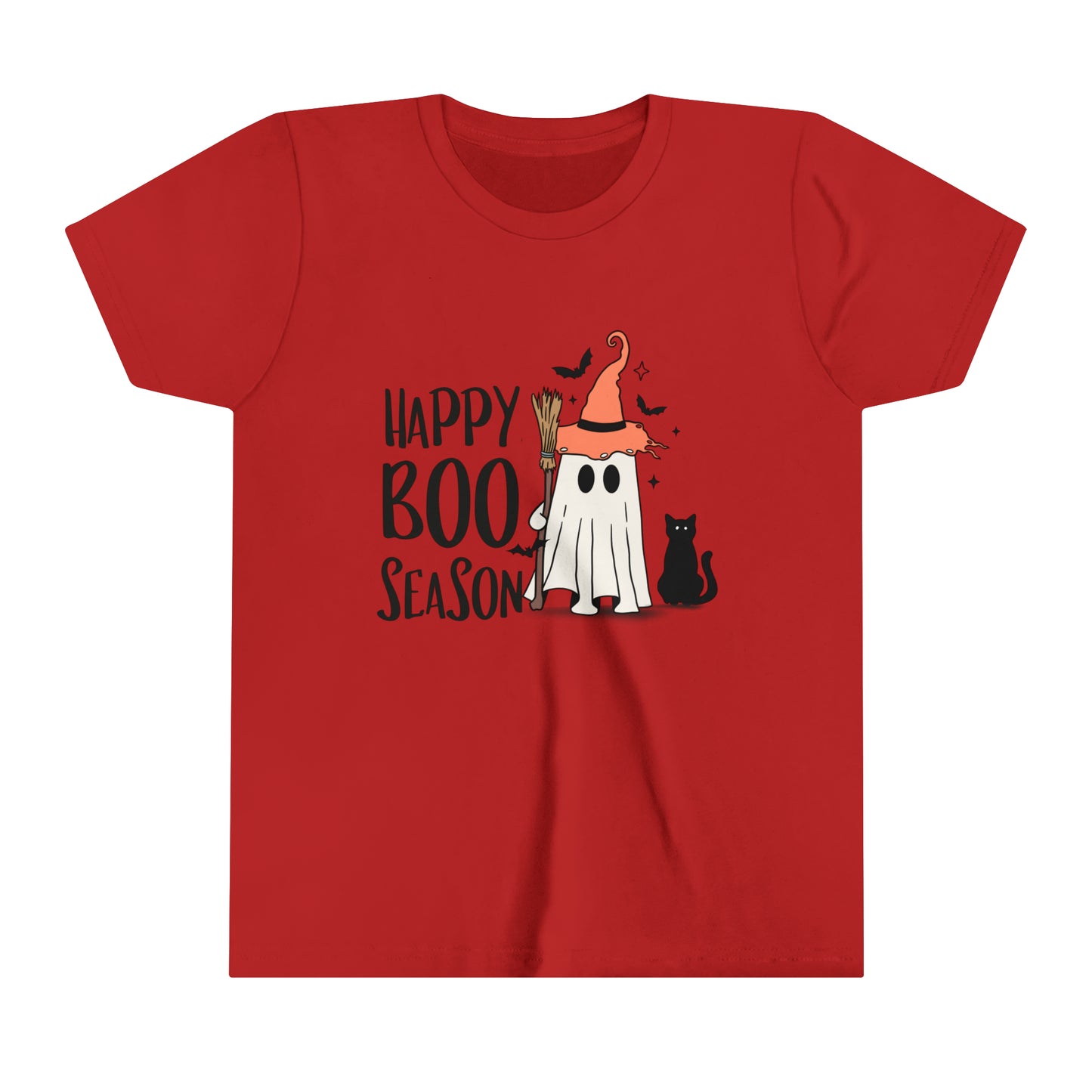 T-shirt à manches courtes pour jeunes - Halloween - Petit Fantôme - 22
