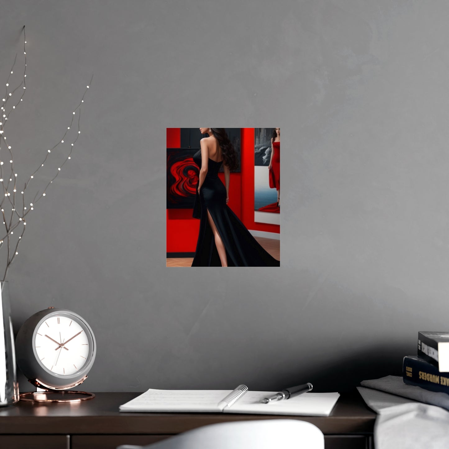 Posters - Elegant woman - Vertical Matte Posters - 01