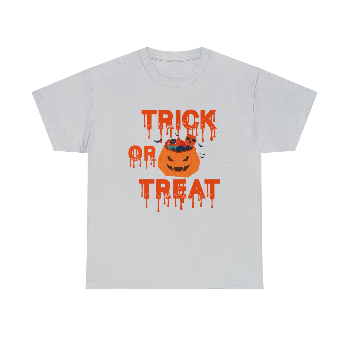 T-shirt unisexe en coton lourd - Halloween - Trick or Treat