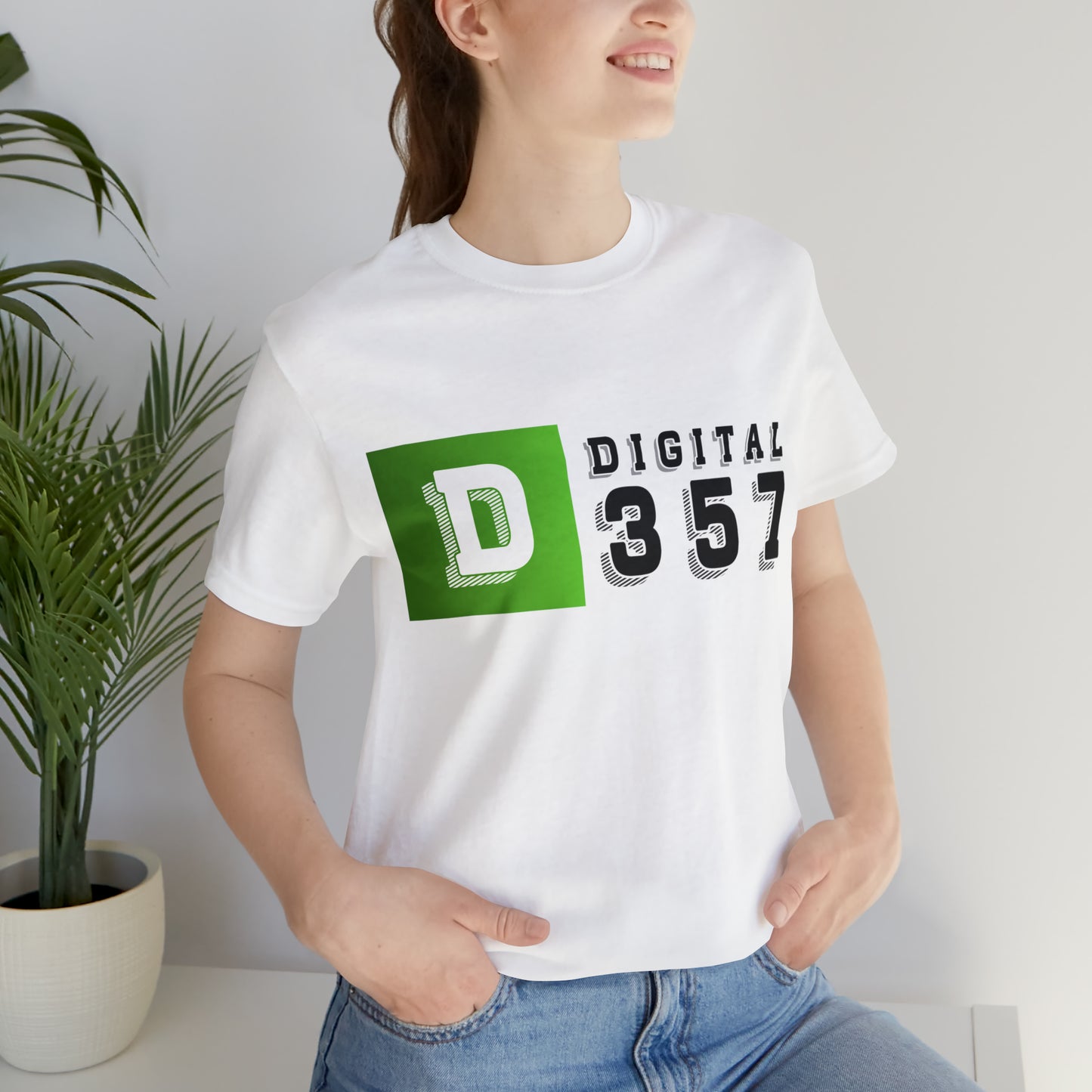 Camiseta de manga corta de jersey unisex - Nuestra marca - 01
