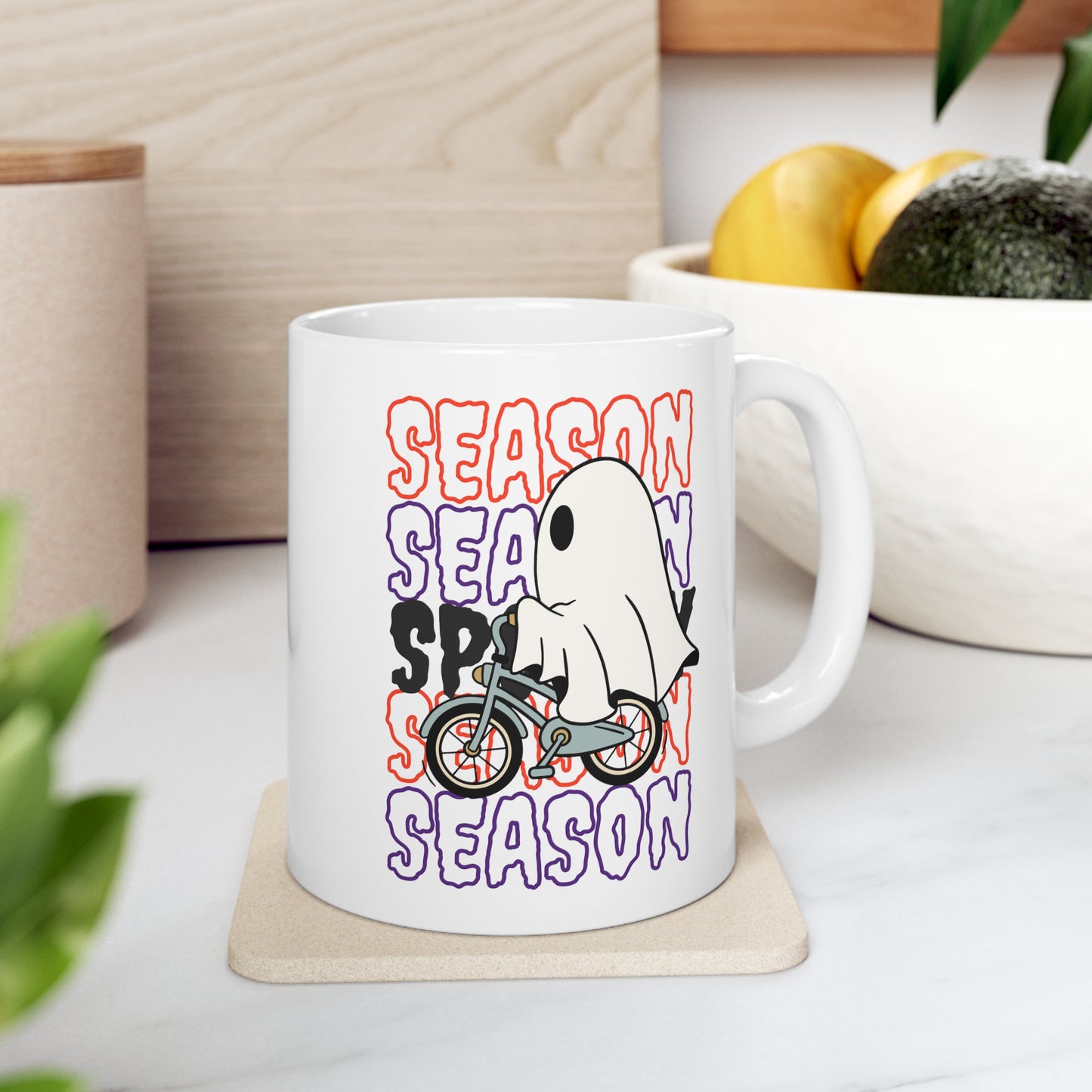 Mug en céramique 11oz - Halloween - Petit Fantôme - 18