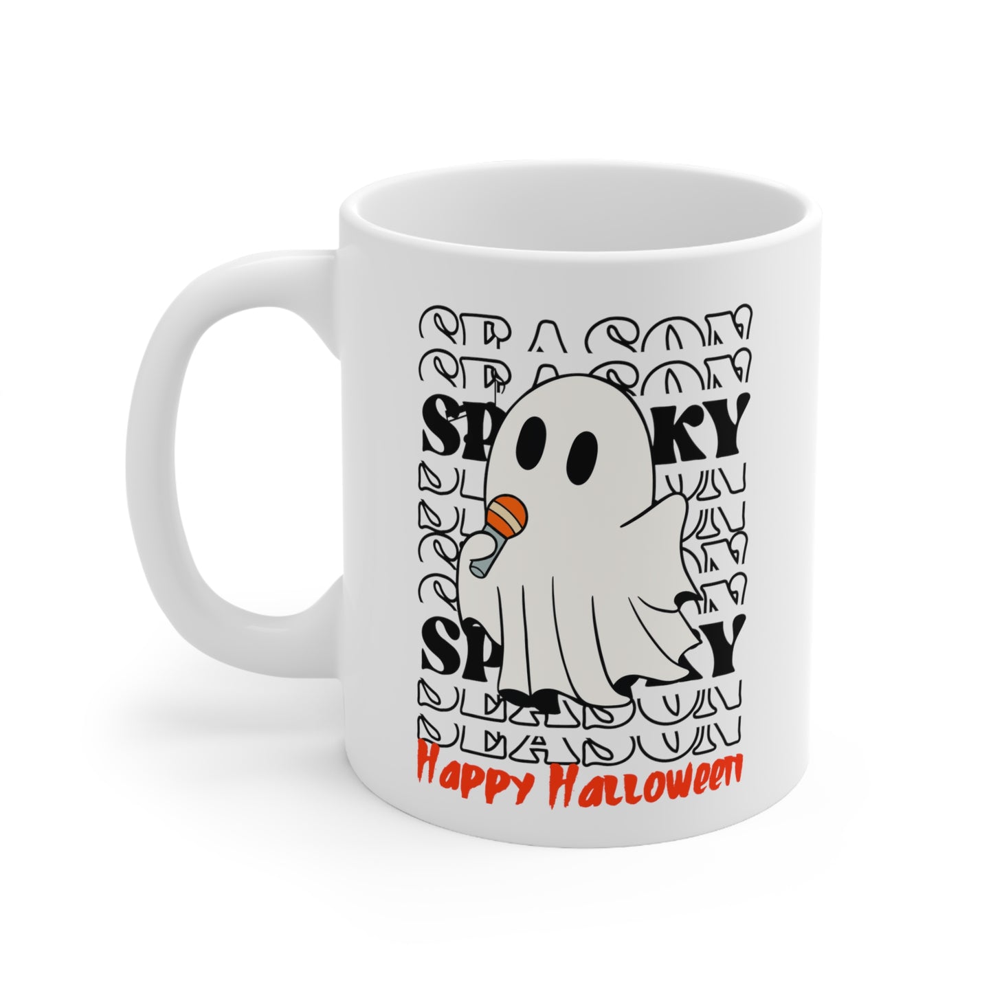 Taza de Cerámica 11oz - Halloween - Pequeño Fantasma - 06