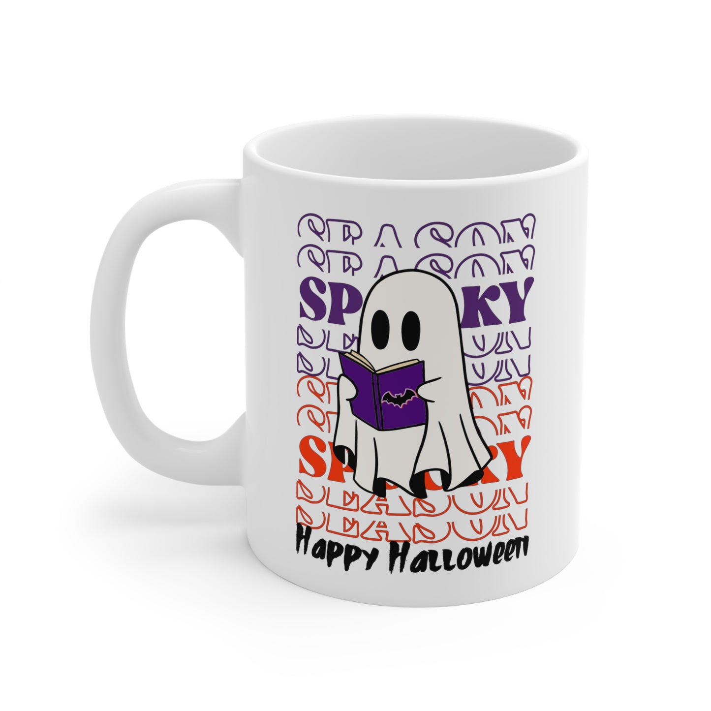 Mug en céramique 11oz - Halloween - Petit Fantôme - 07