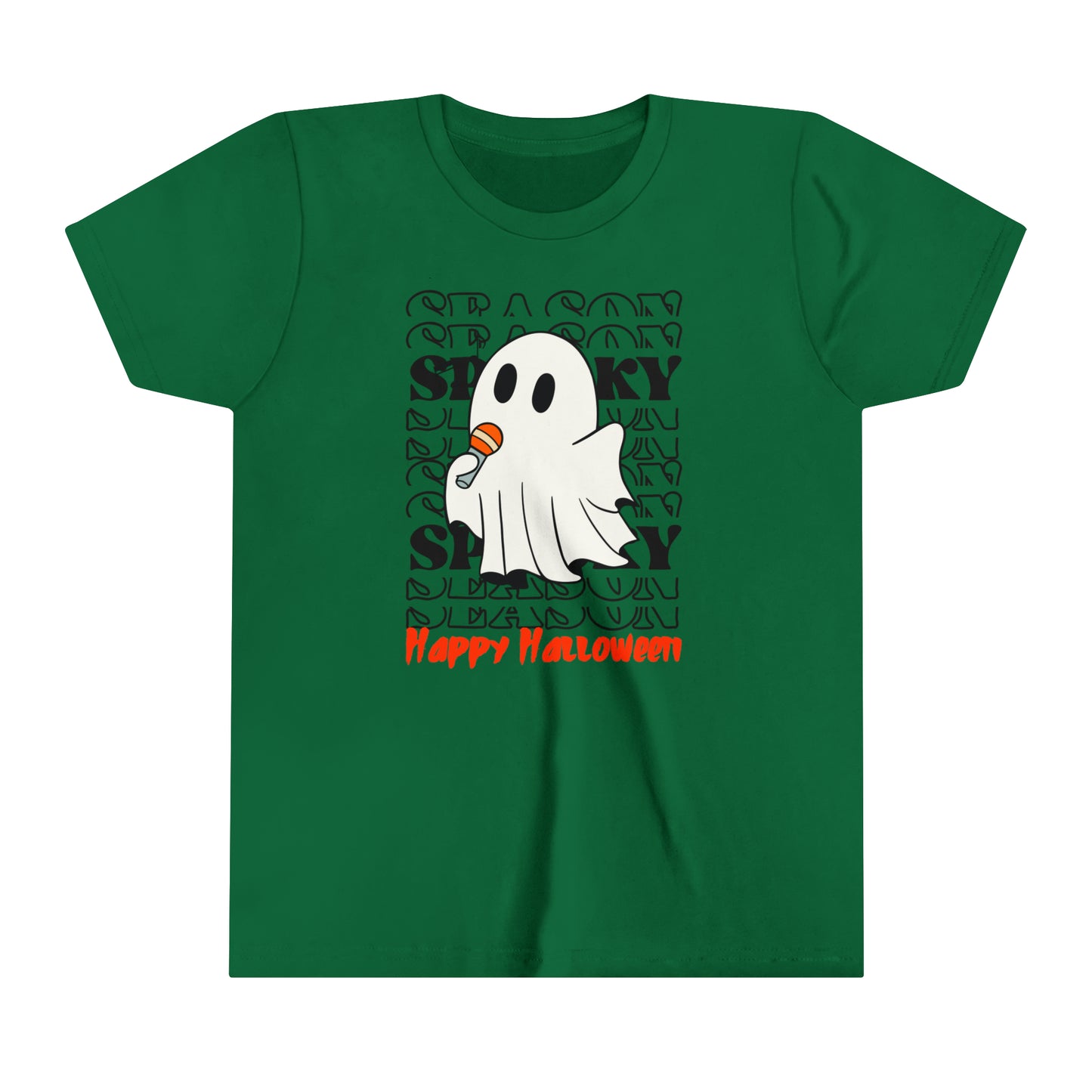 T-shirt à manches courtes pour jeunes - Halloween - Petit Fantôme - 06