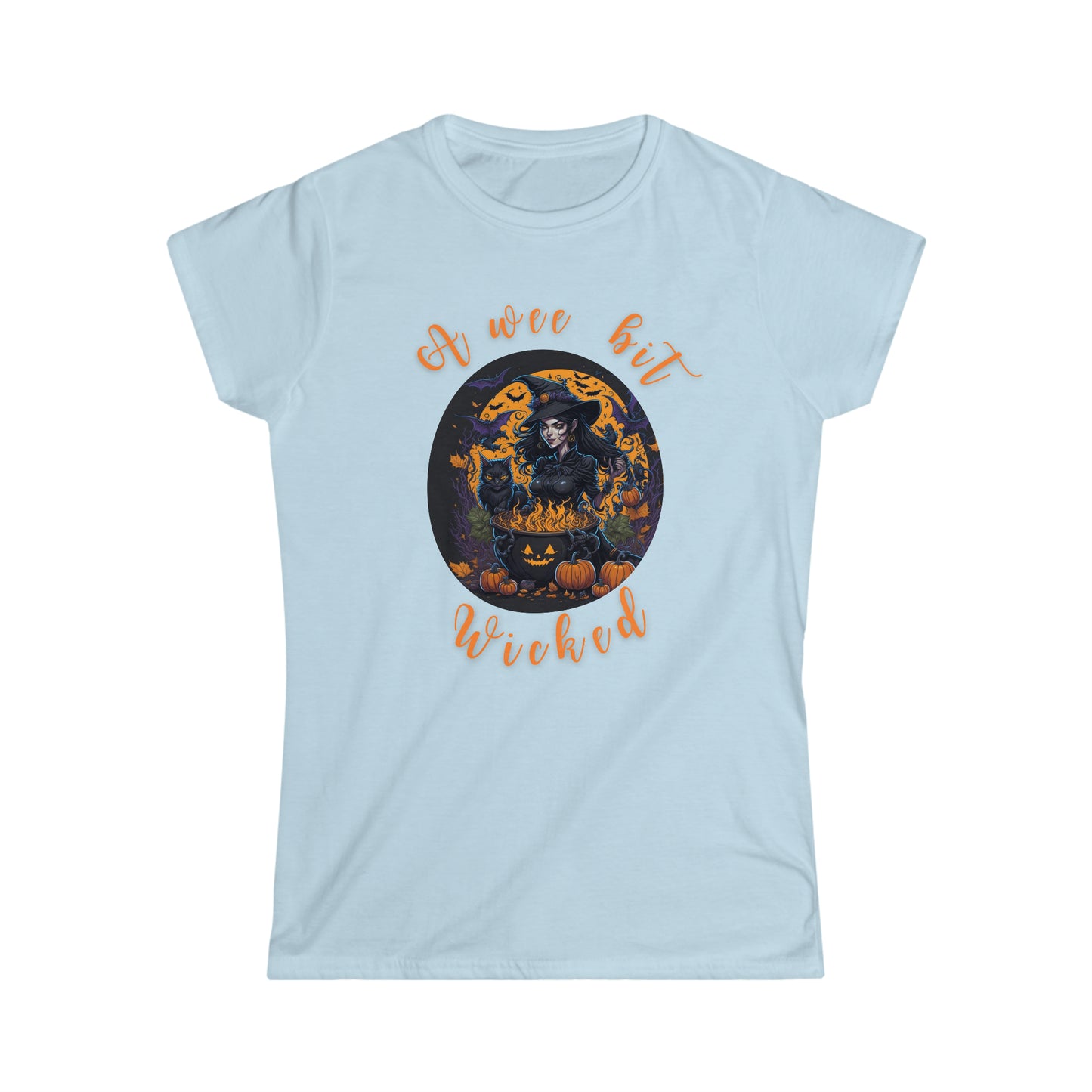 Tee-shirt Softstyle pour femmes - Halloween - Un tout petit peu méchant - 01