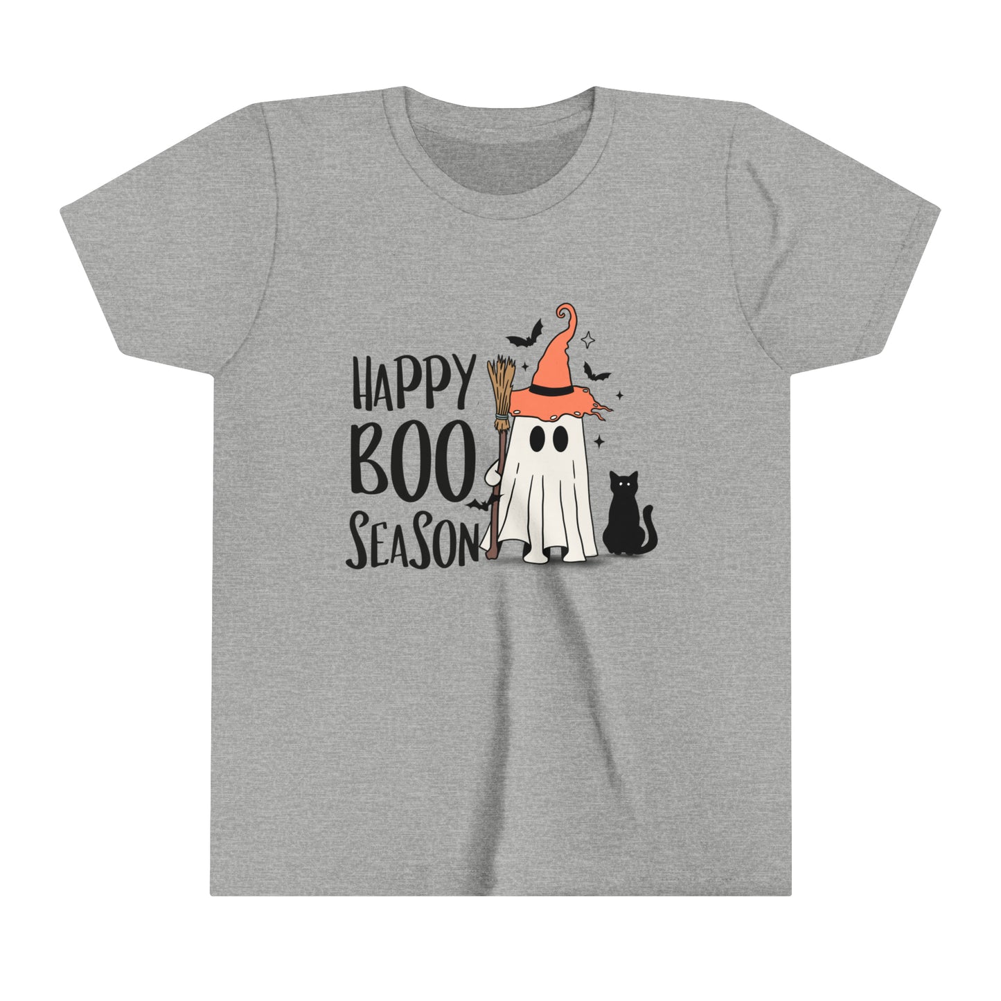 T-shirt à manches courtes pour jeunes - Halloween - Petit Fantôme - 22